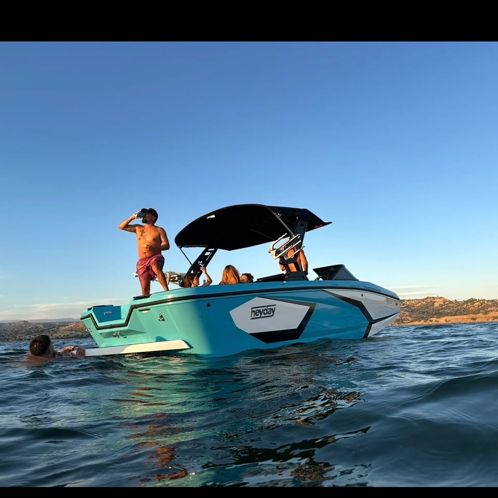 2024 HEY DAY WT-2DC WAKE SURF BOAT 
