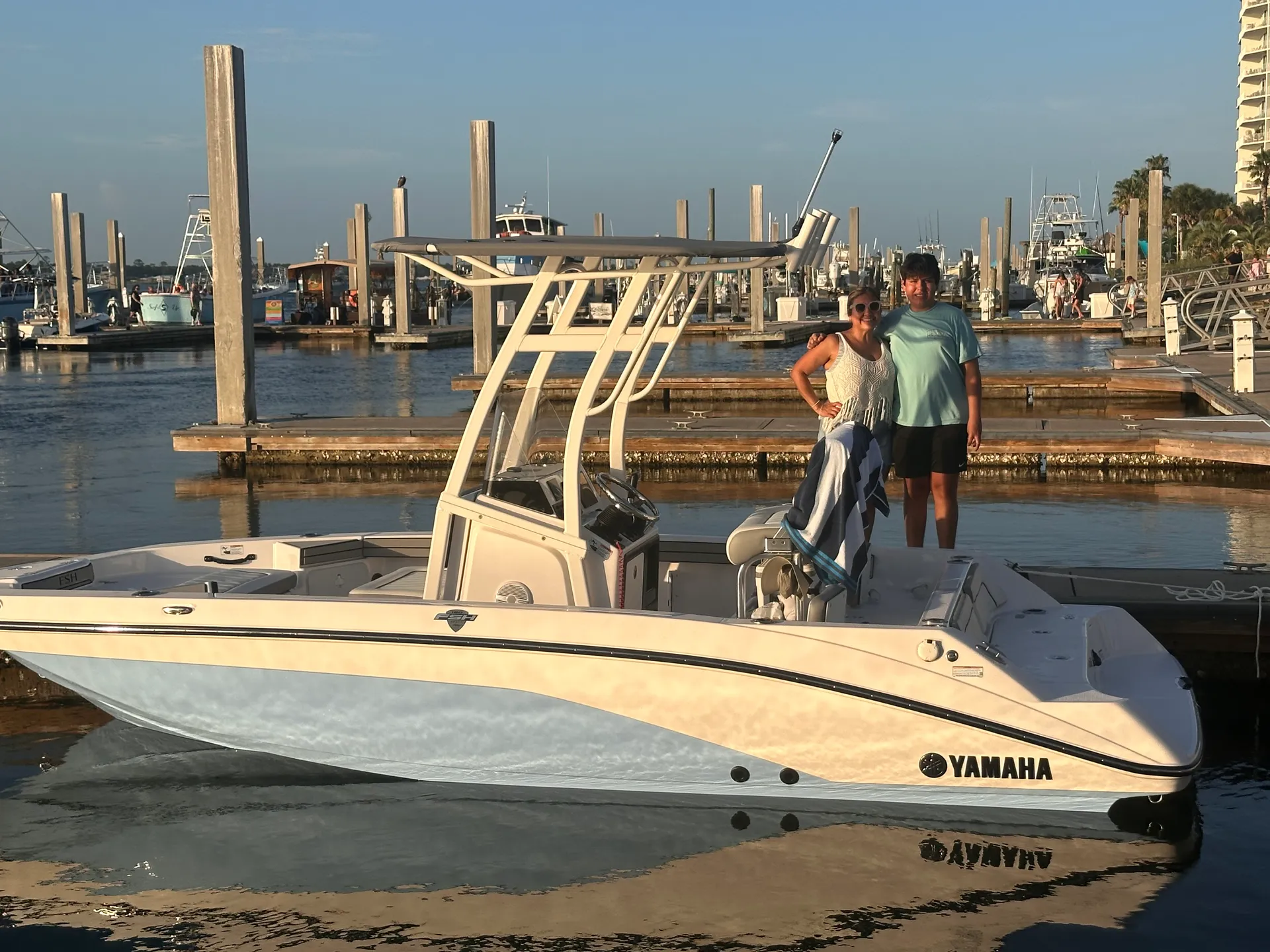 Delivery Available: Beautiful 2025 YAMA190FSH fishing or cruising