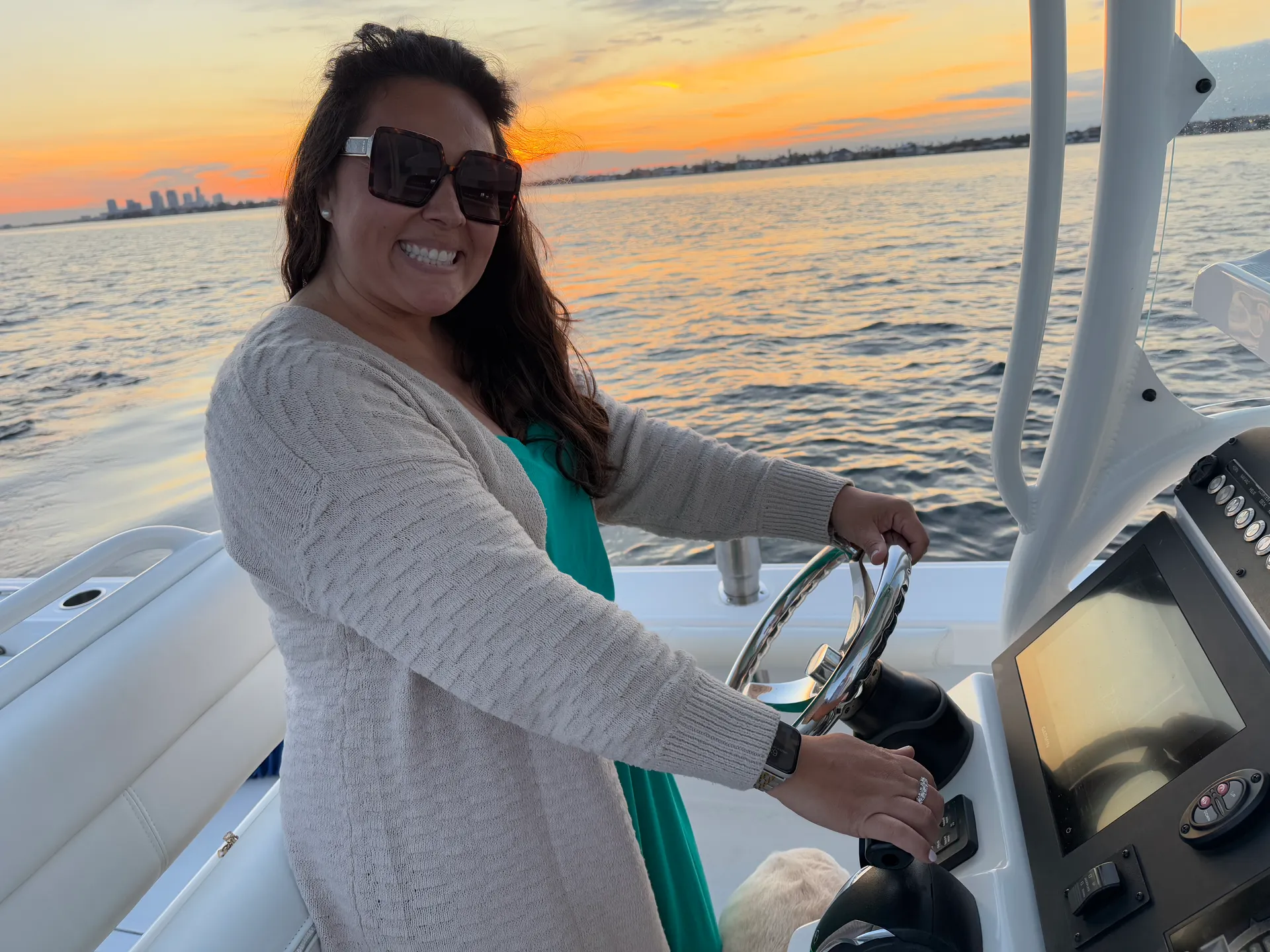 Luxury Fishing & Sandbar Adventures aboard the Everglades w Captain