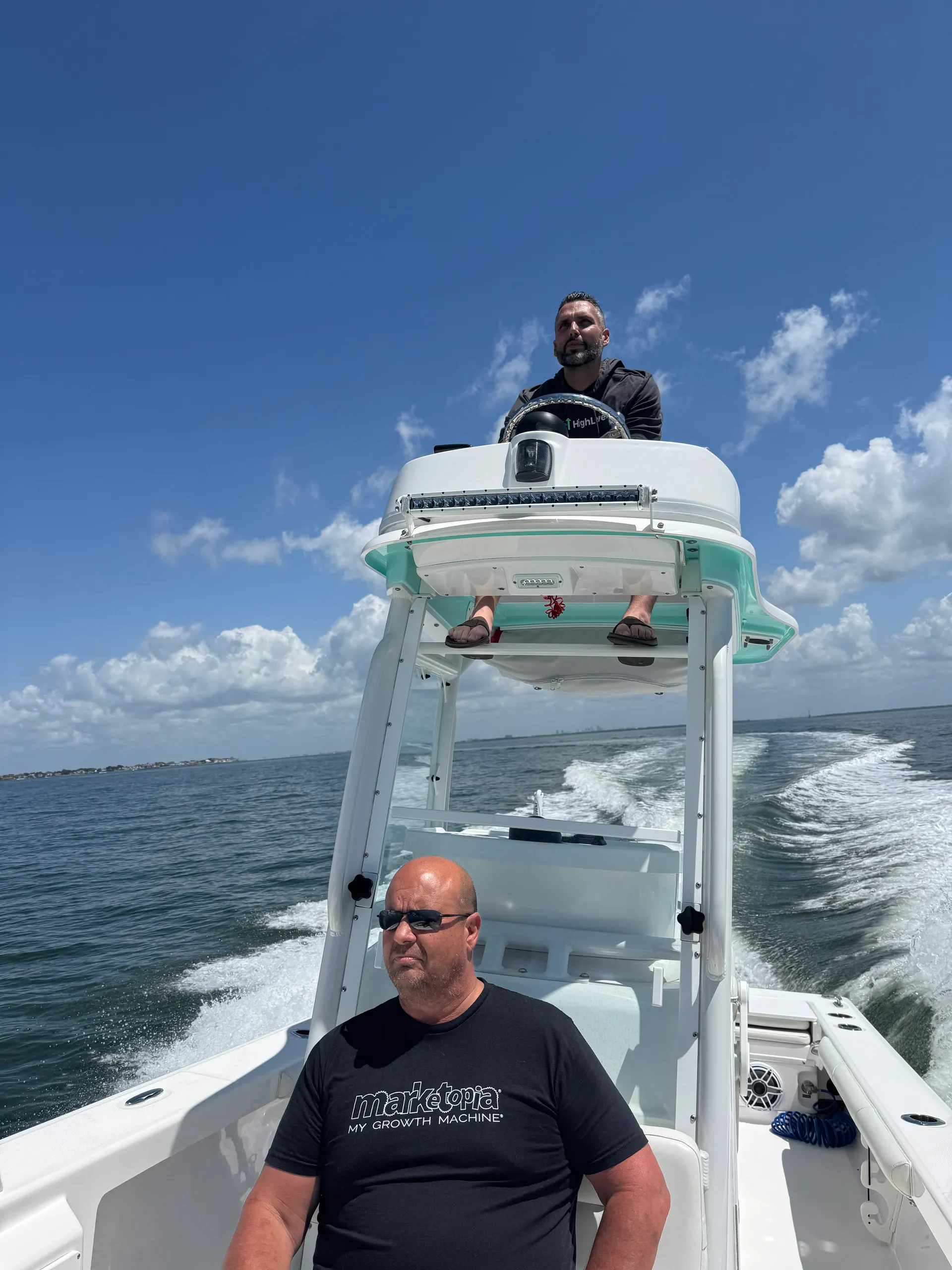 Luxury Fishing & Sandbar Adventures aboard the Everglades w Captain