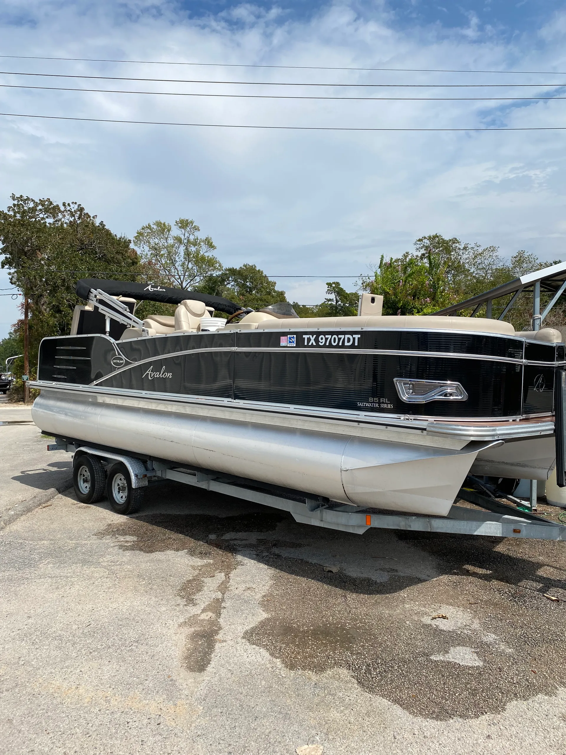 23FT Avalon Pontoon Boat - Located at private dock in Corpus!
