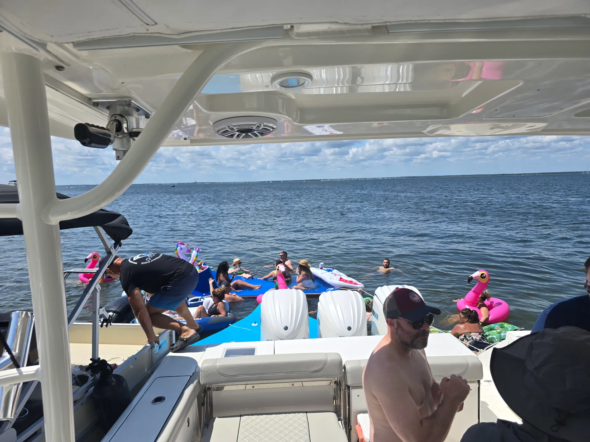 Inshore fishing yacht 