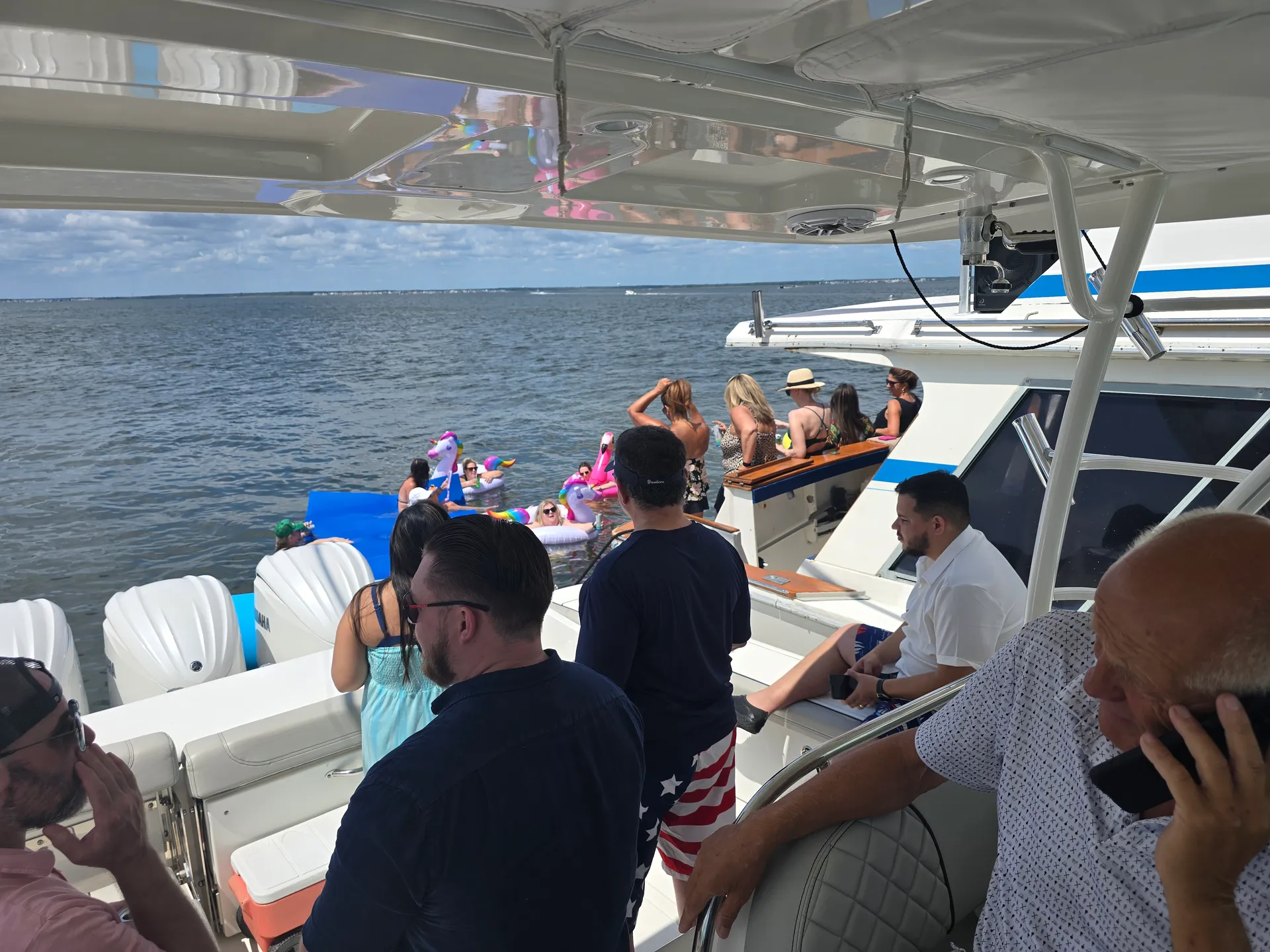 Inshore fishing yacht 