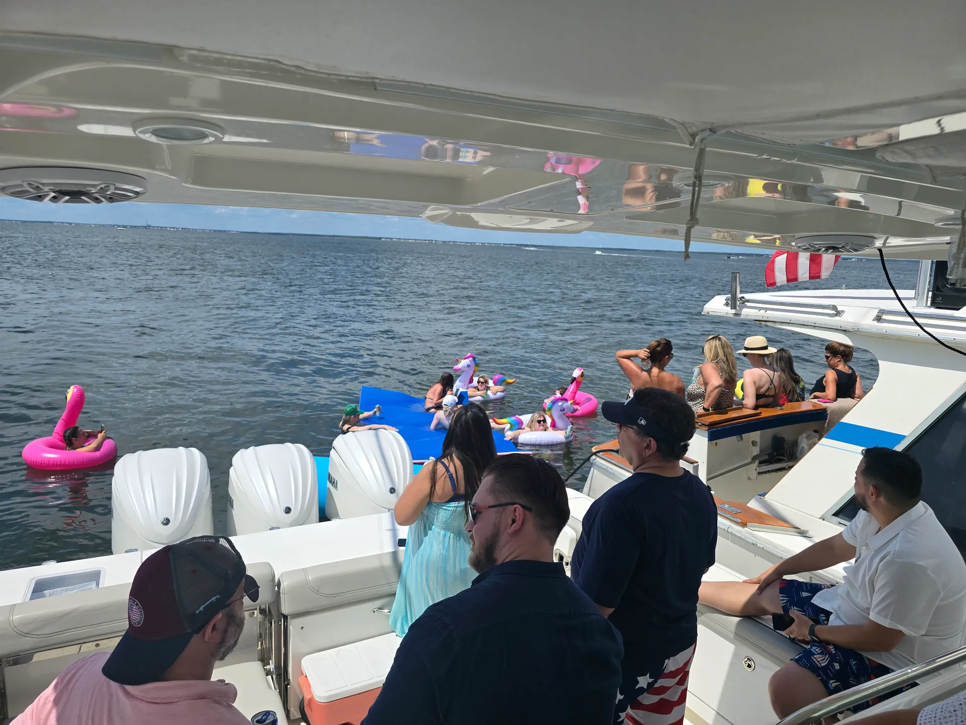 Inshore fishing yacht 