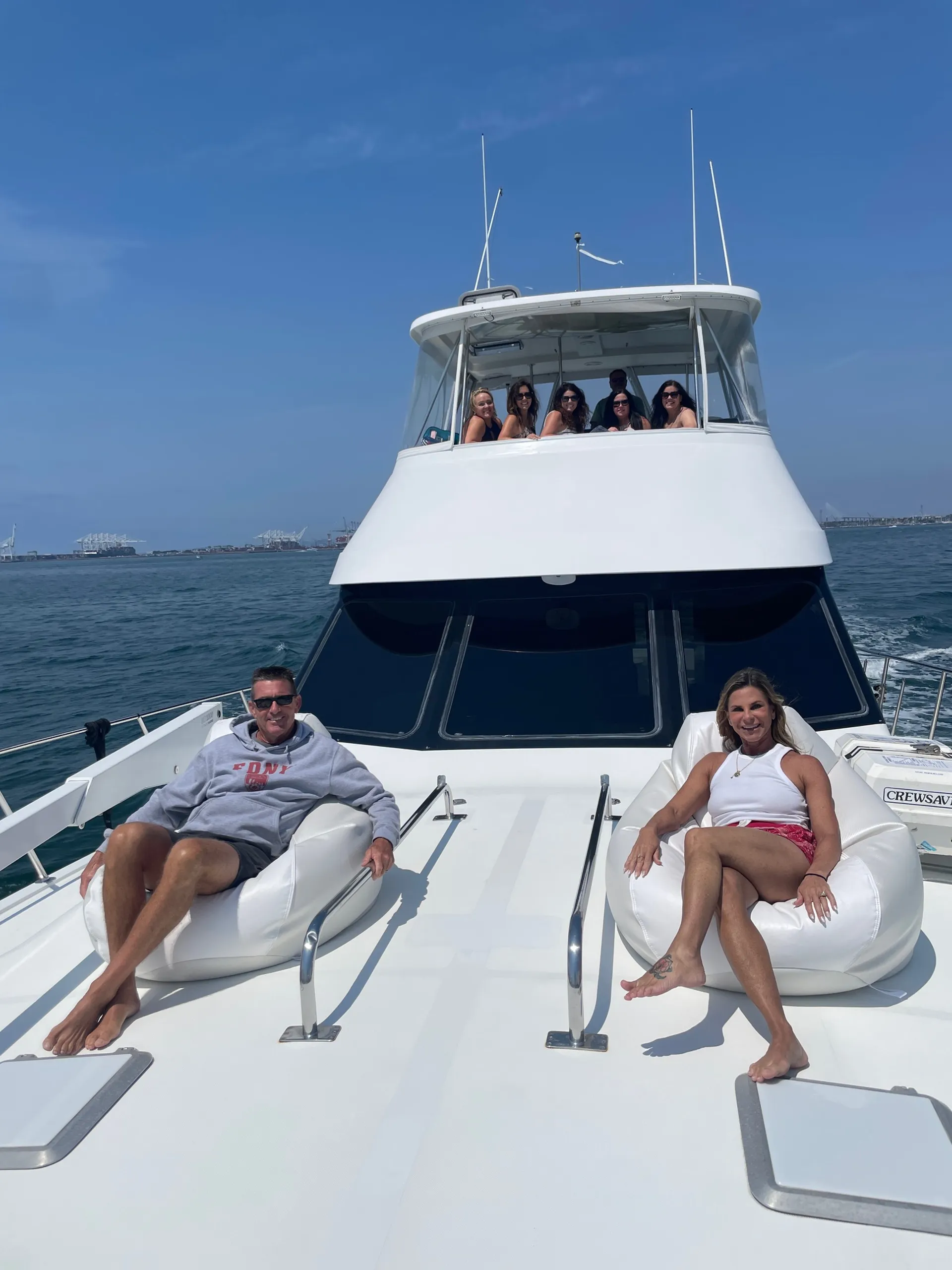 Family Fun & Coastal Cruising on Spacious 54' Mediterranean