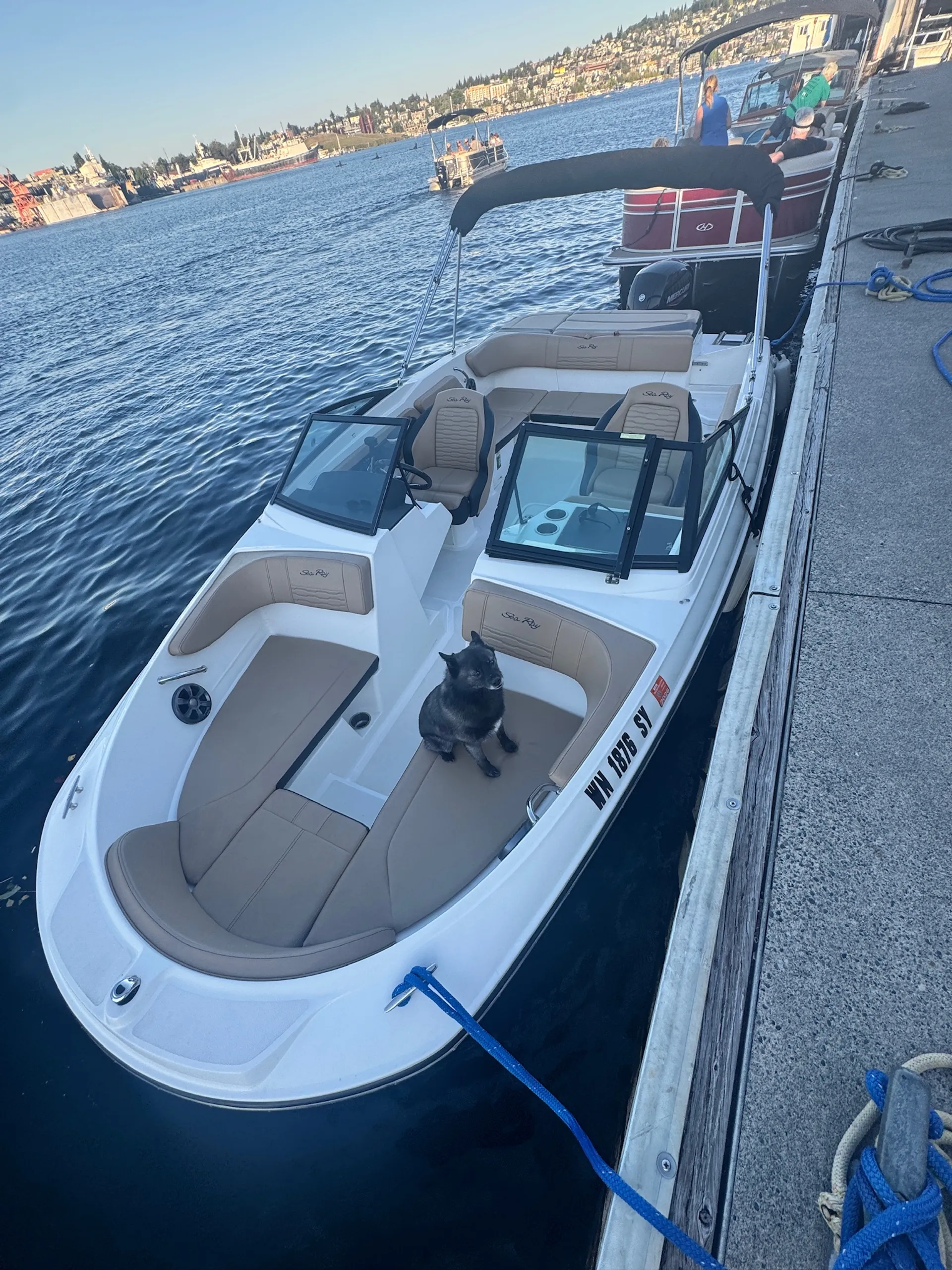 Close out summer in style on the Sea Ray SPX210!