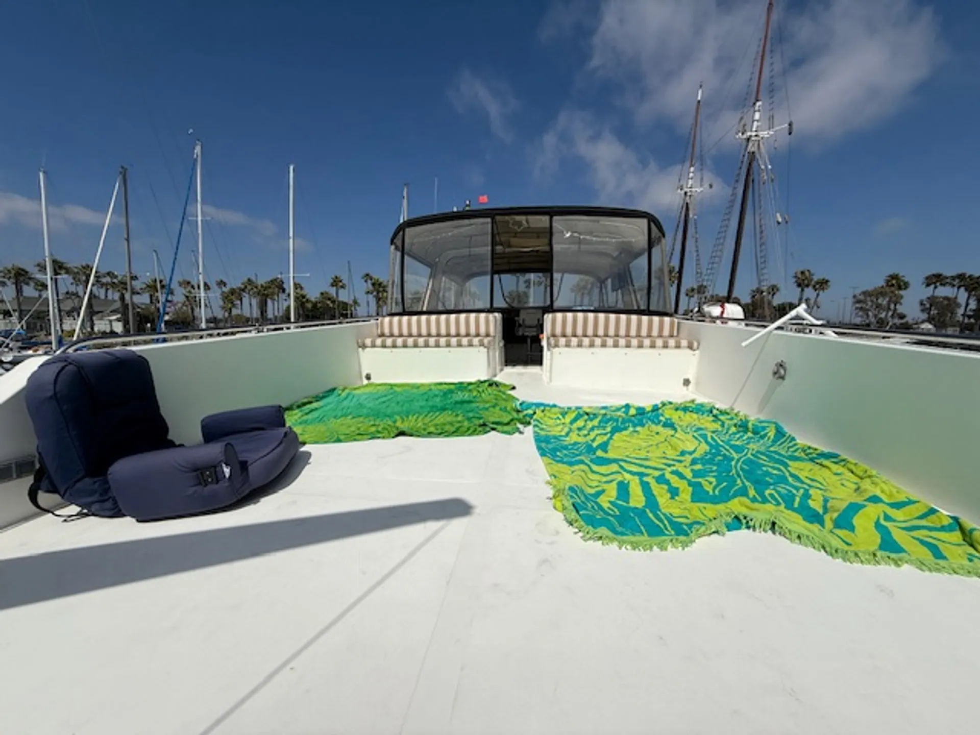 Spacious 70' Viking Party Yacht