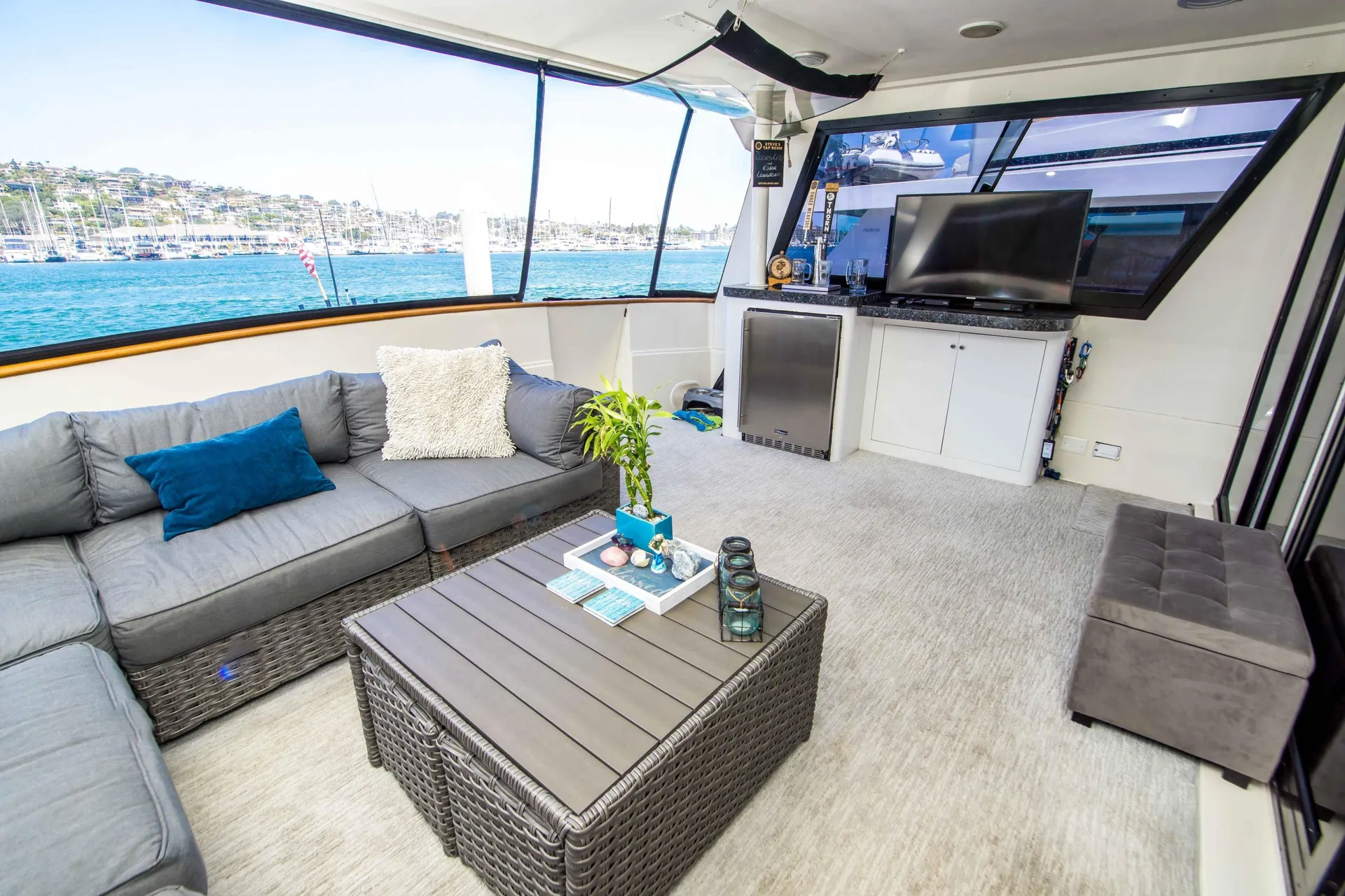 Spacious 70' Viking Party Yacht