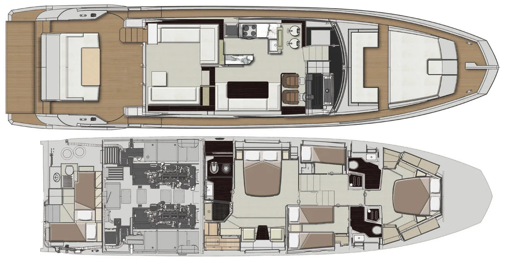 68ft Azimut Flybridge – Luxury Miami, Bahamas The Keys Yacht Charter