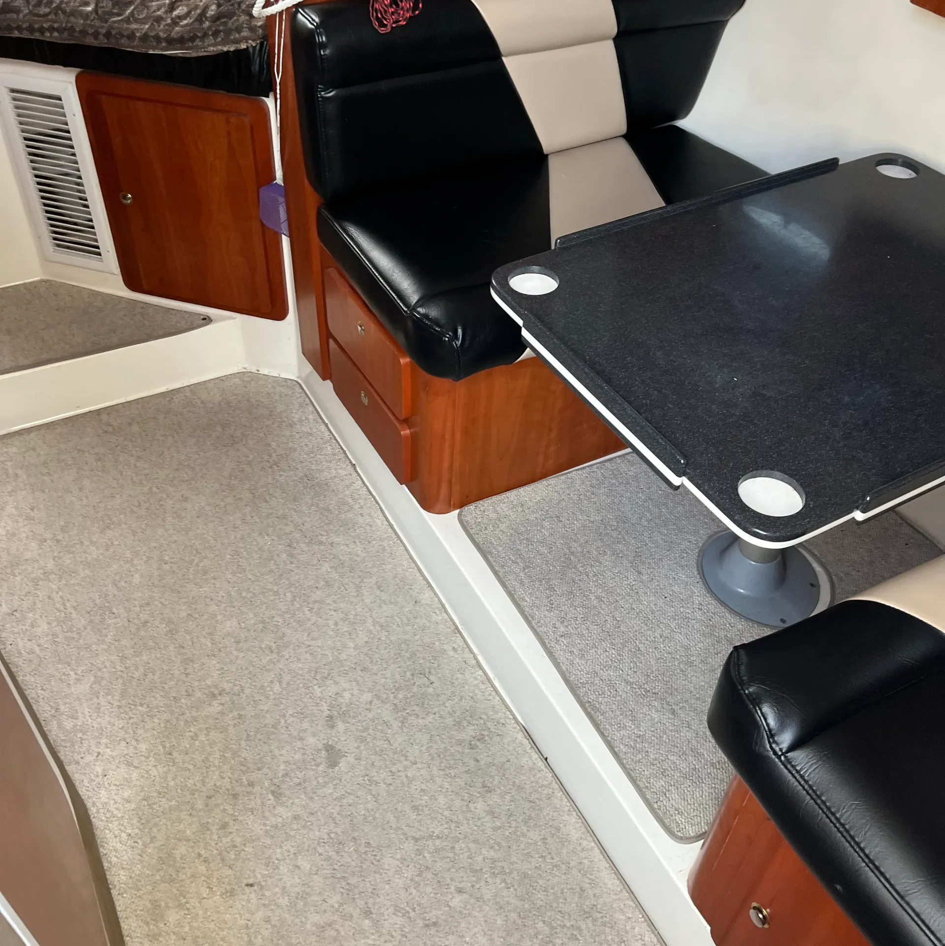 Luxury boat with a the amenities down below. and a great party boat. 