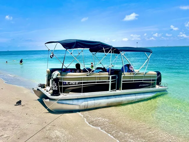 Rent a STARCRAFT MARINE pontoon in Bradenton Beach, FL near me