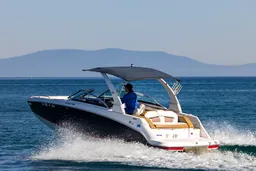 22' Four Winns on Lake Tahoe boat photo