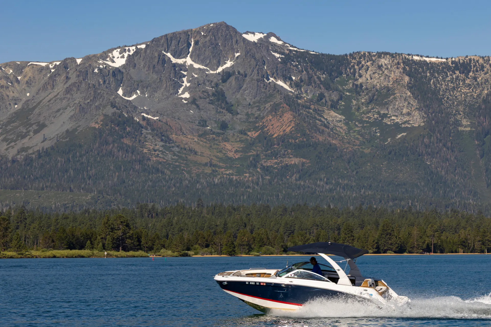 22' Four Winns on Lake Tahoe
