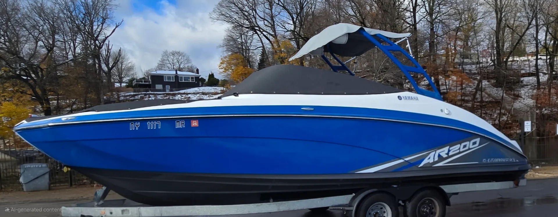 YAMAHA AR240 HIGH OUTPUT W/TRAILER in Palm Bay, FL — photo 4