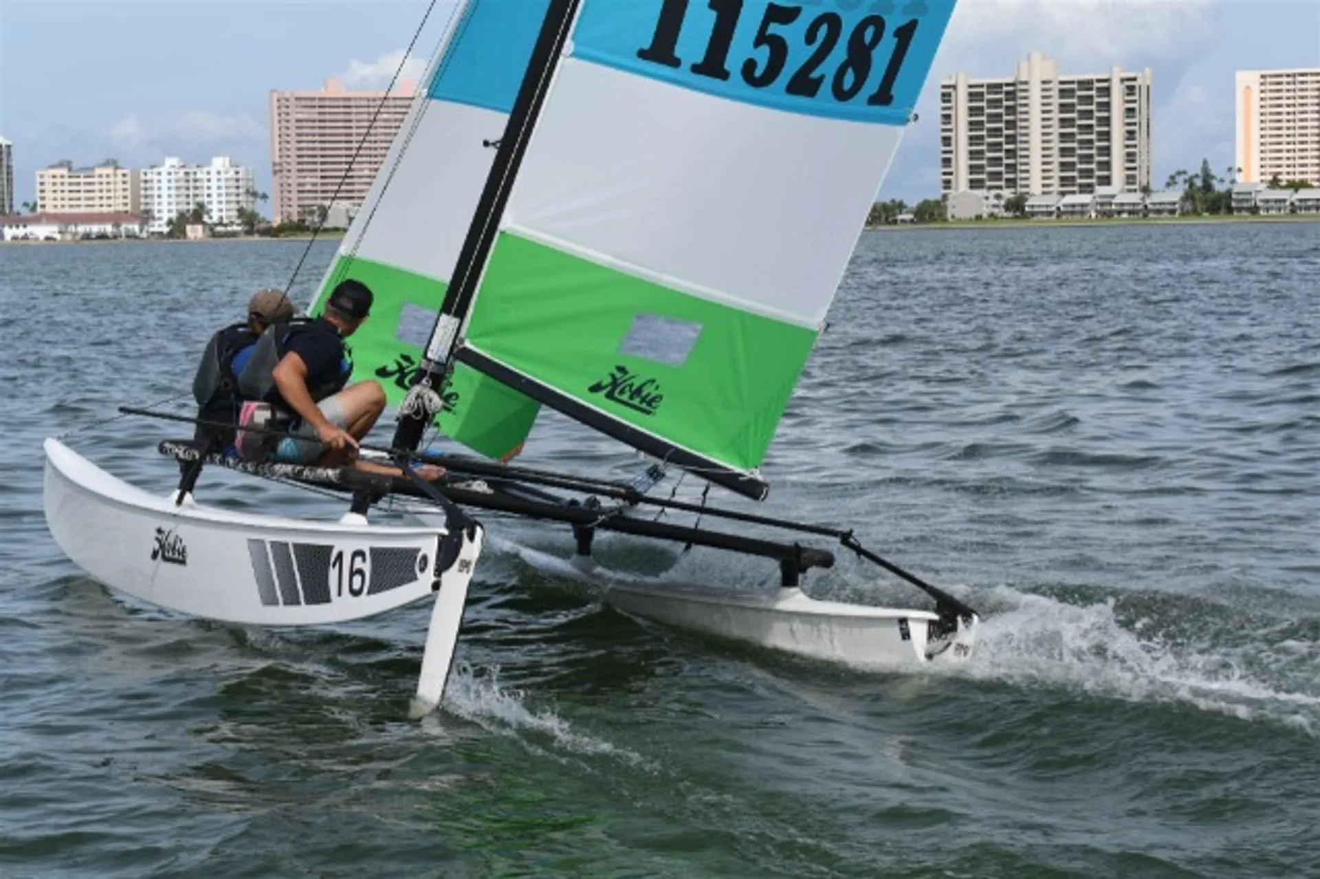 Hobie Cat Sailboat for Rent on Delray Beach