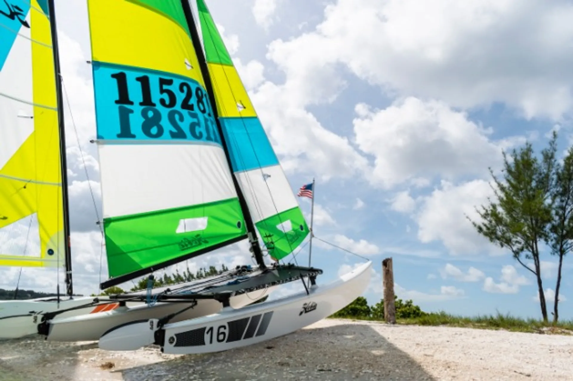Hobie Cat Sailboat for Rent on Delray Beach