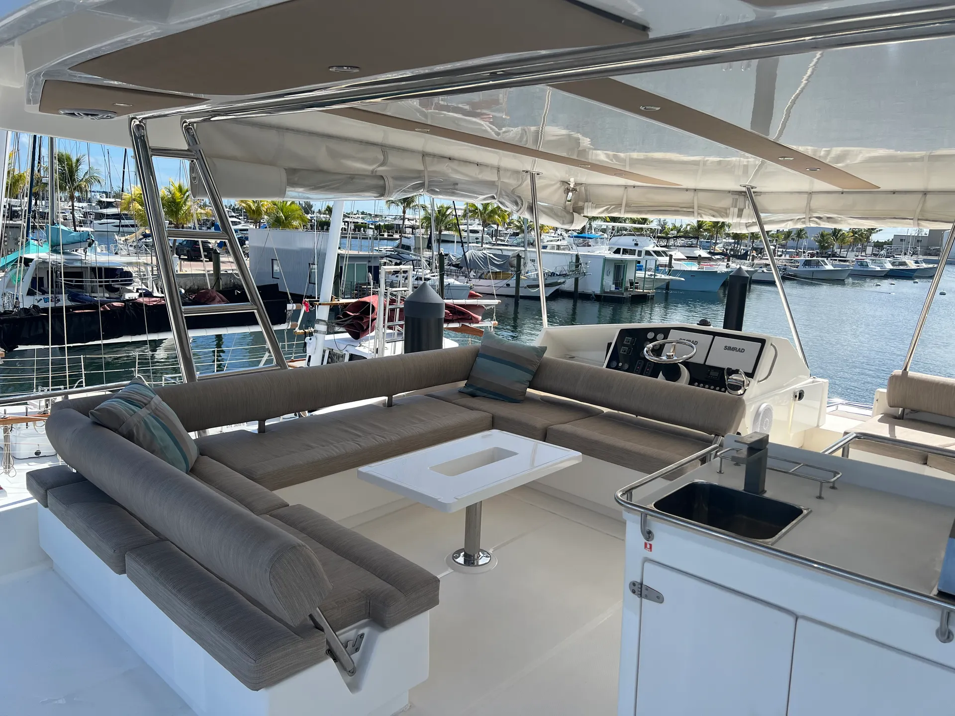 Luxury 51' Power Catamaran at Beautiful Key West Resort