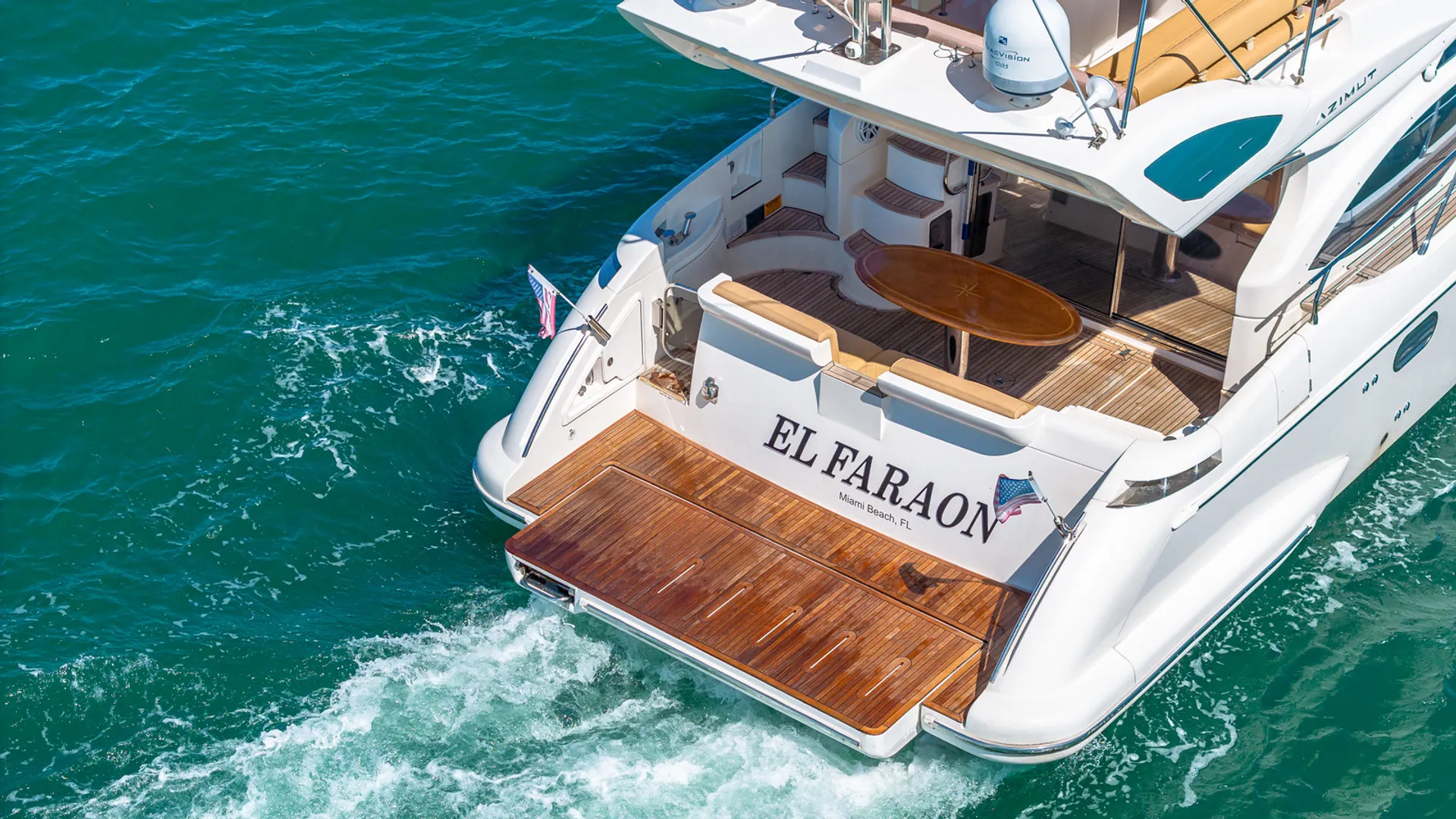 BEAUTIFUL 60 AZIMUT “30 MINS FREE”