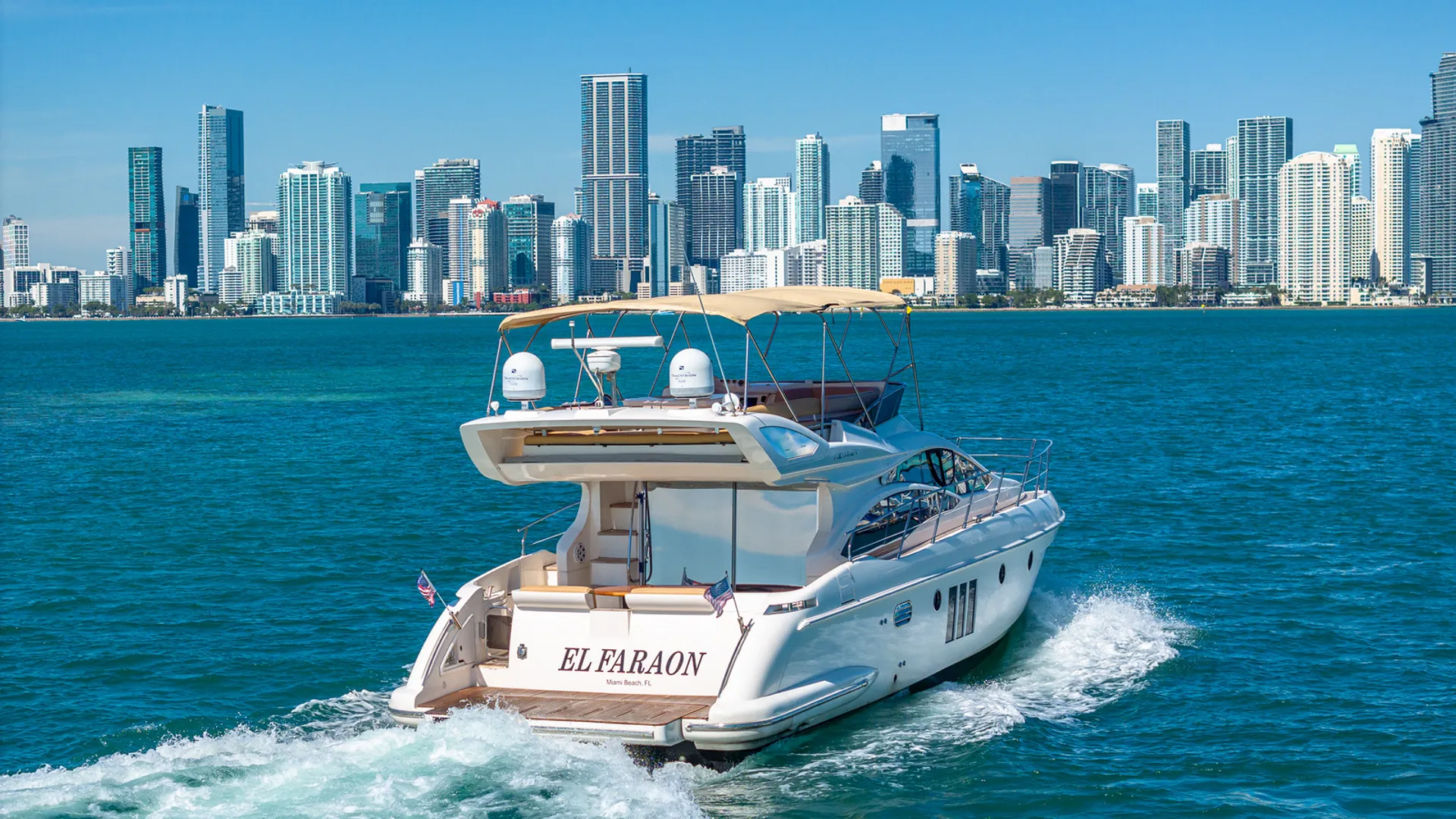 BEAUTIFUL 60 AZIMUT “30 MINS FREE”