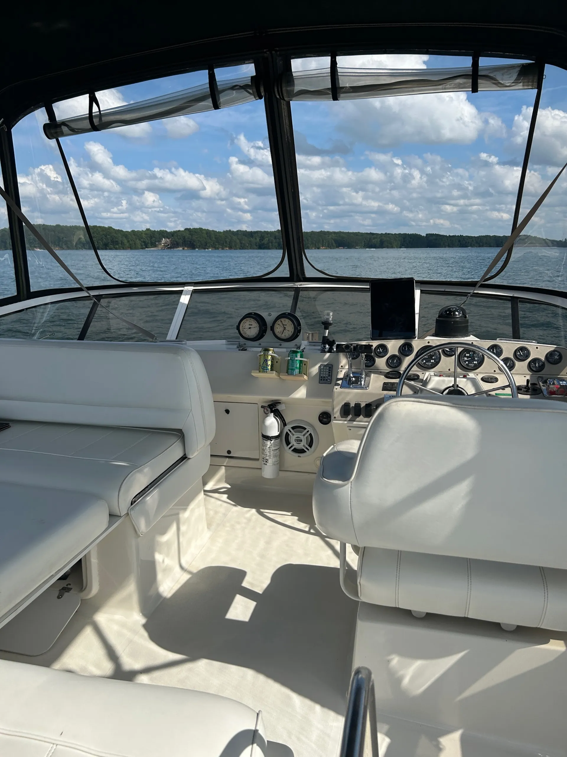 Carver Yacht for charter on Lake Lanier - special requests accomodated