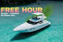 FREE HOUR!!! Beautiful 48’ Flybridge Yacht 🛥️🍾 NO HIDDEN FEES!
 boat photo