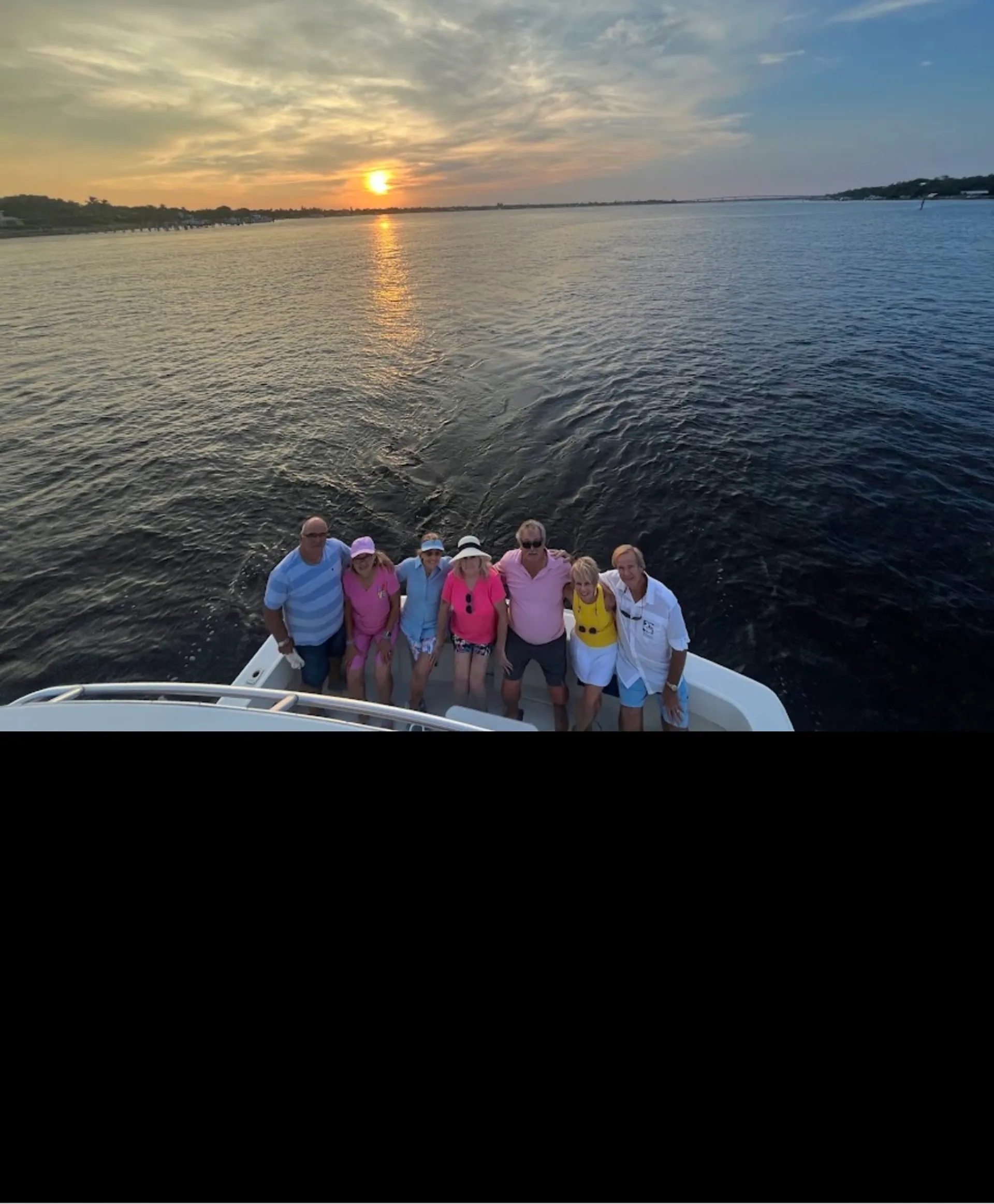 Private Yacht Rental of a stunning 43' Hatteras with Captain