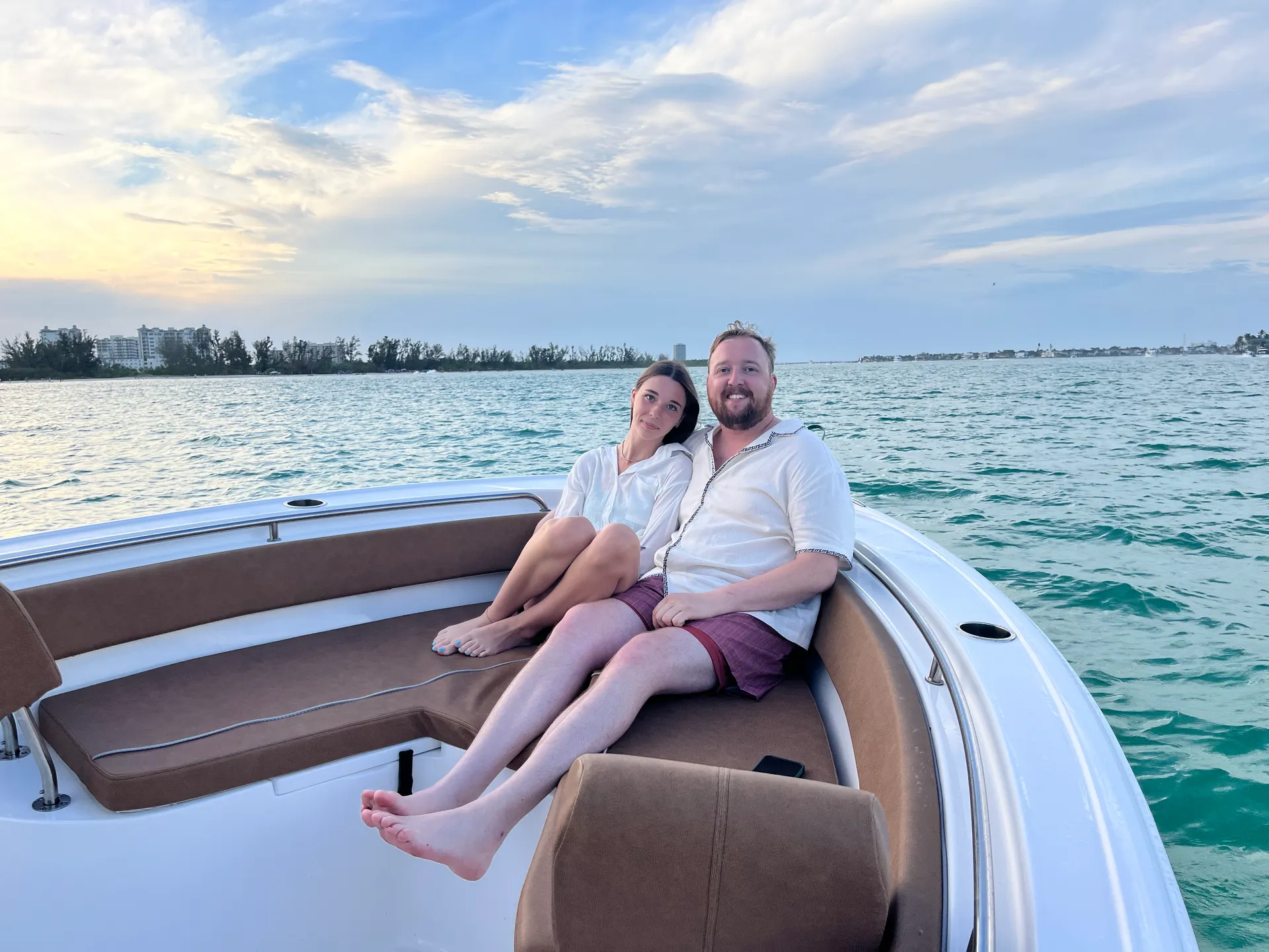 Sarasota Coastal Boat Tours on a brand new 2024 Seahunt Ultra