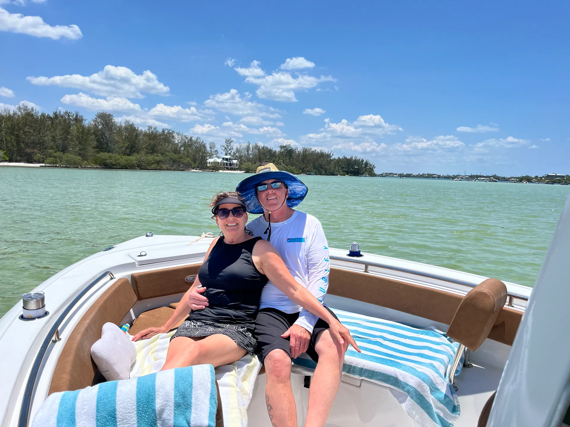 Sarasota Coastal Boat Tours on a brand new 2024 Seahunt Ultra