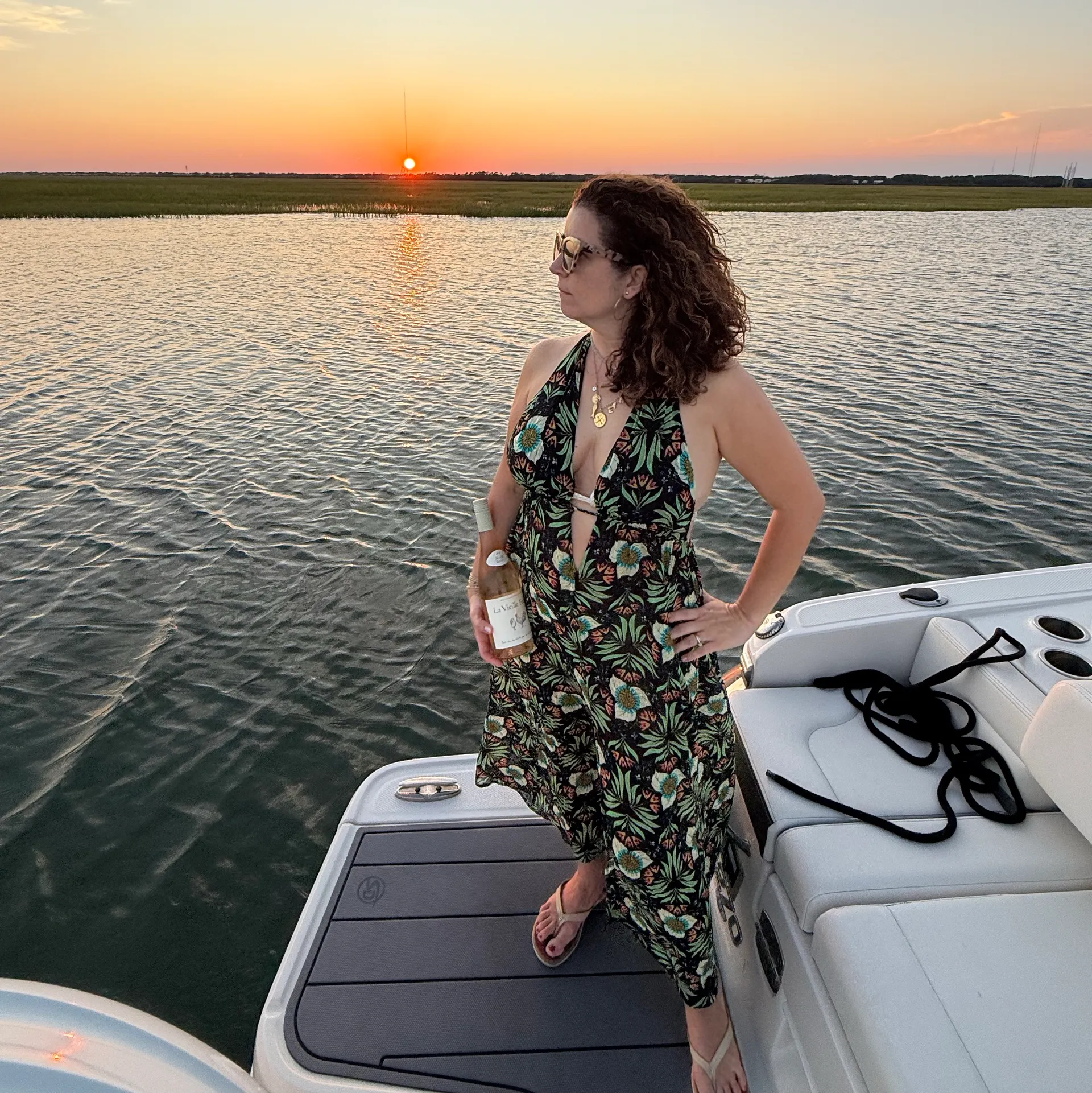 Luxury 28 Foot Charleston Boat Charter