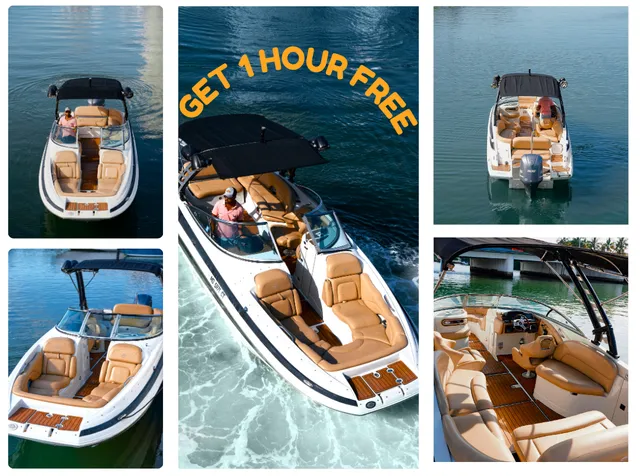Rent a Crownline Boats bow rider in Miami Beach, FL near me