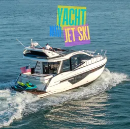 ⭐ FREE HOUR  ⭐ 50 ft LUXURY 3-Story Yacht including JET SKI- 13 pax boat photo