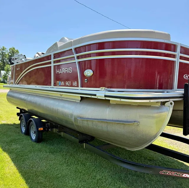 Rent a Harris Boats pontoon in Underwood, MN near me
