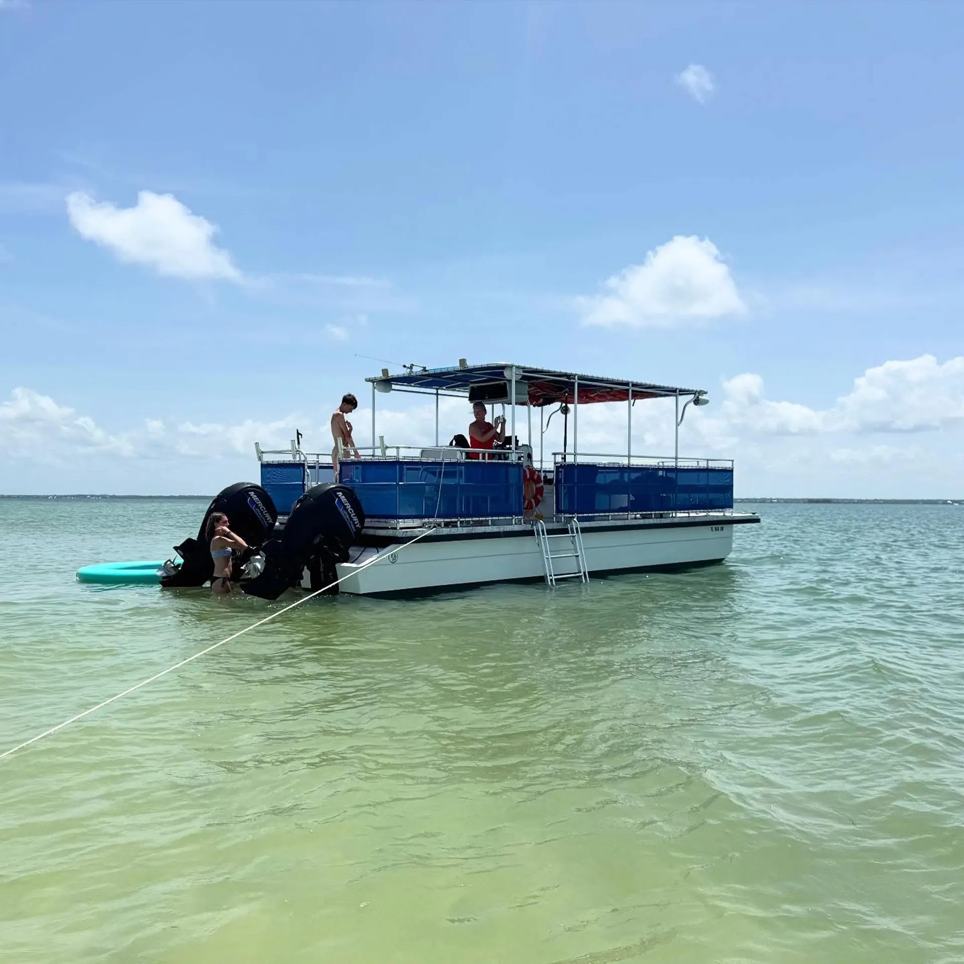 CATAMARAN CRUISER 12X30 PONTOON BEAST W/60HP 4-S in Clearwater, FL — photo 2