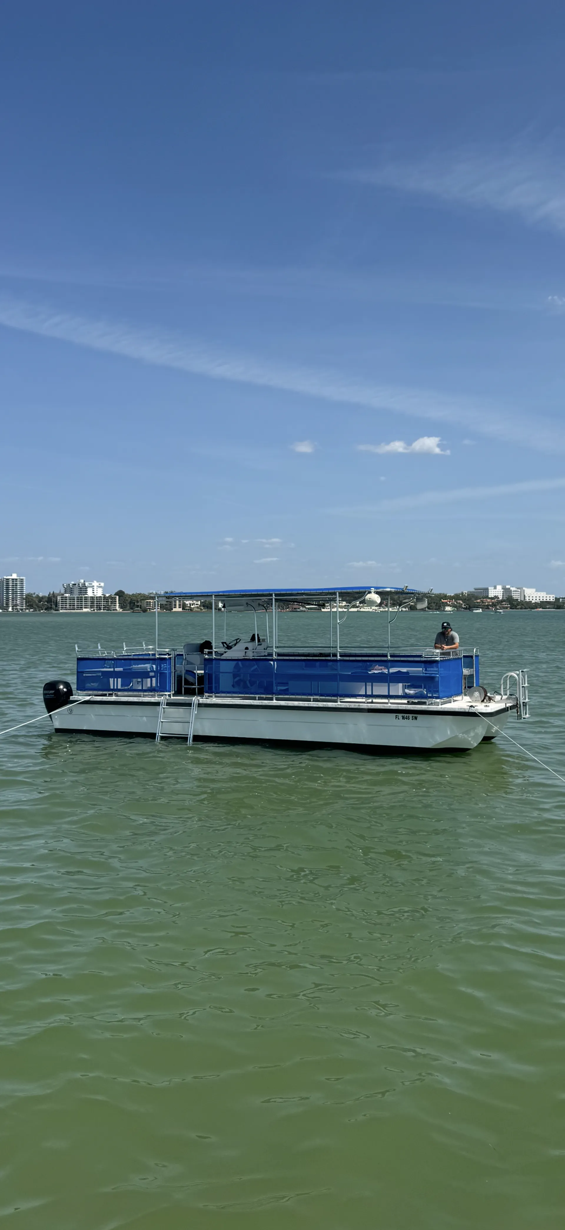 CATAMARAN CRUISER 12X30 PONTOON BEAST W/60HP 4-S in Clearwater, FL — photo 4