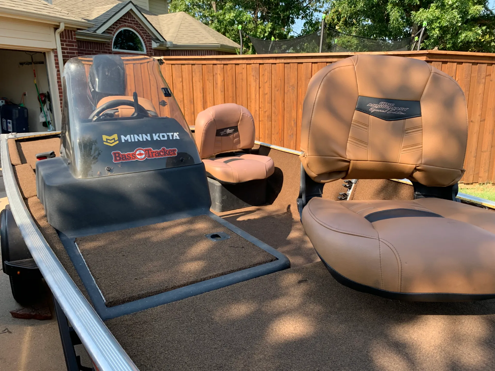 Bass Tracker Fishing Boat