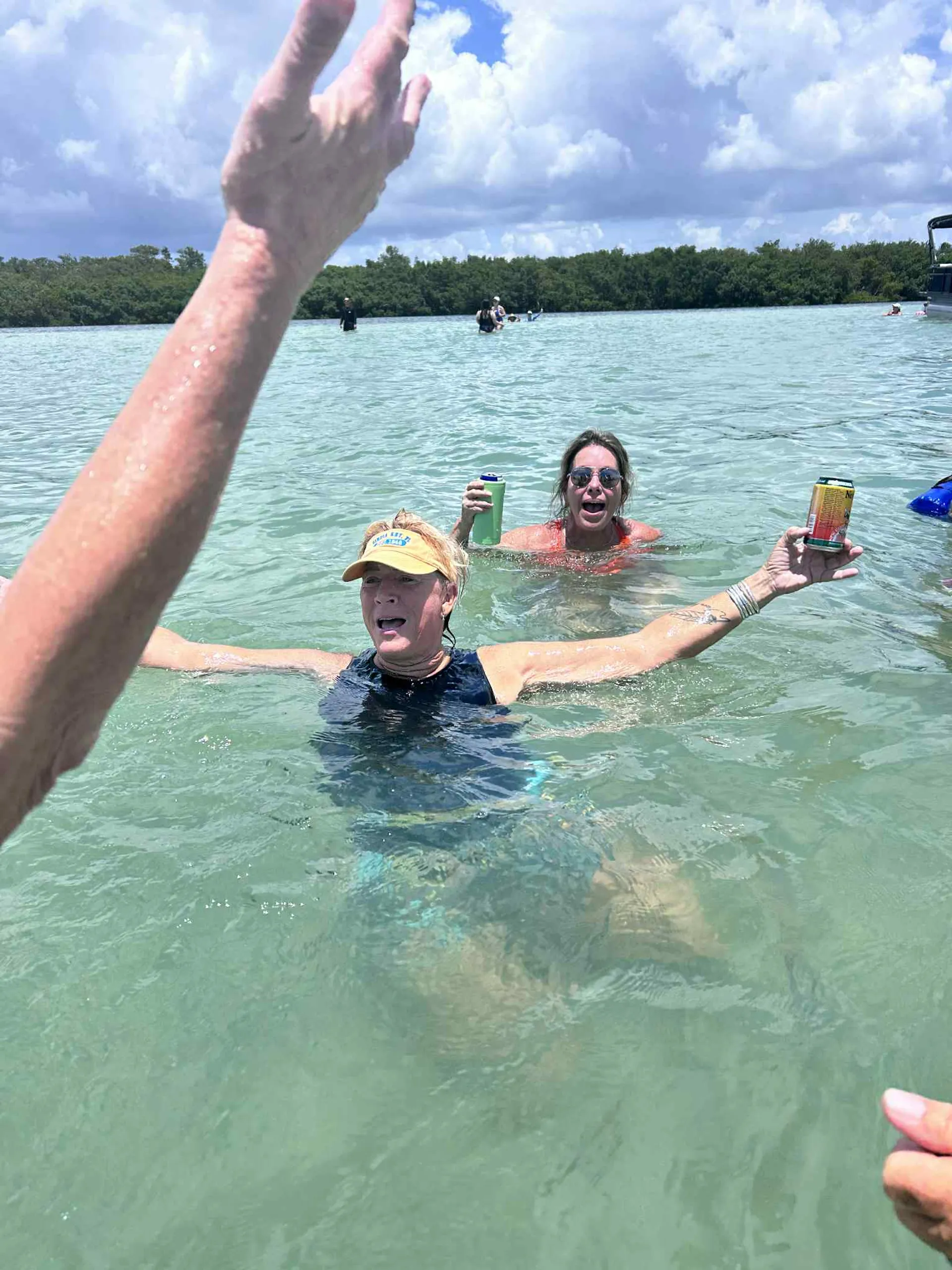 25' Ultimate Party Barge With Water Slide🛝, Music🎶, Games for 12 ppl