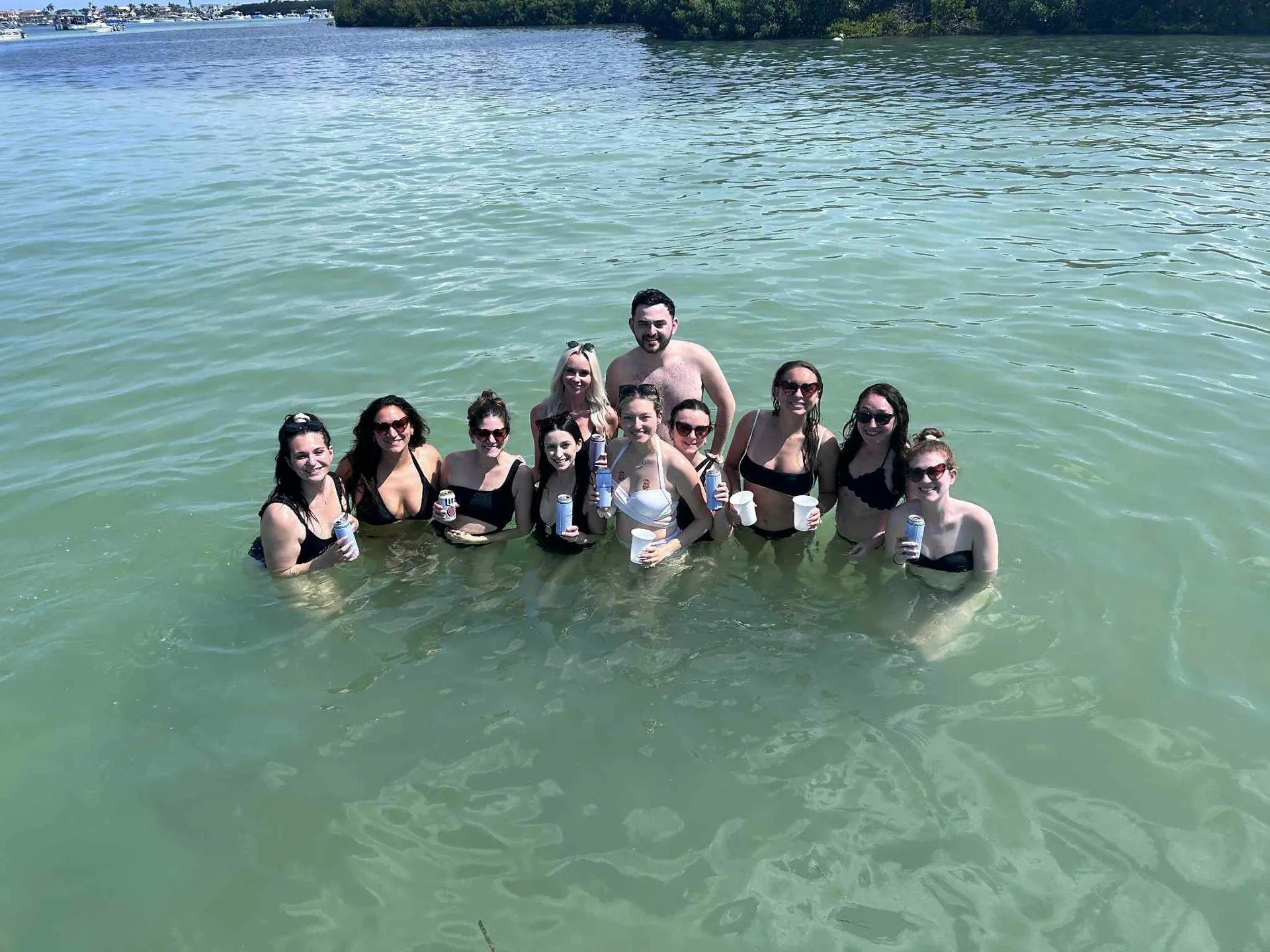 25' Ultimate Party Barge With Water Slide🛝, Music🎶, Games for 12 ppl