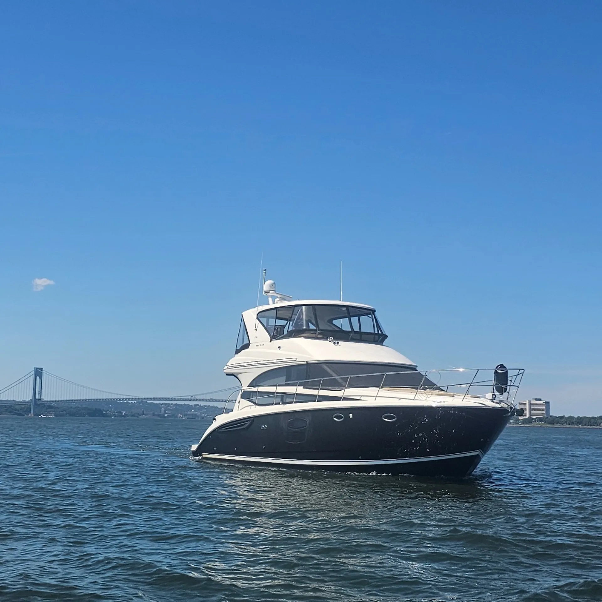 NYC’s BEST 50ft LUXURY MERIDIAN YACHT!!! WITH SEAKEEPER STABILIZER 
