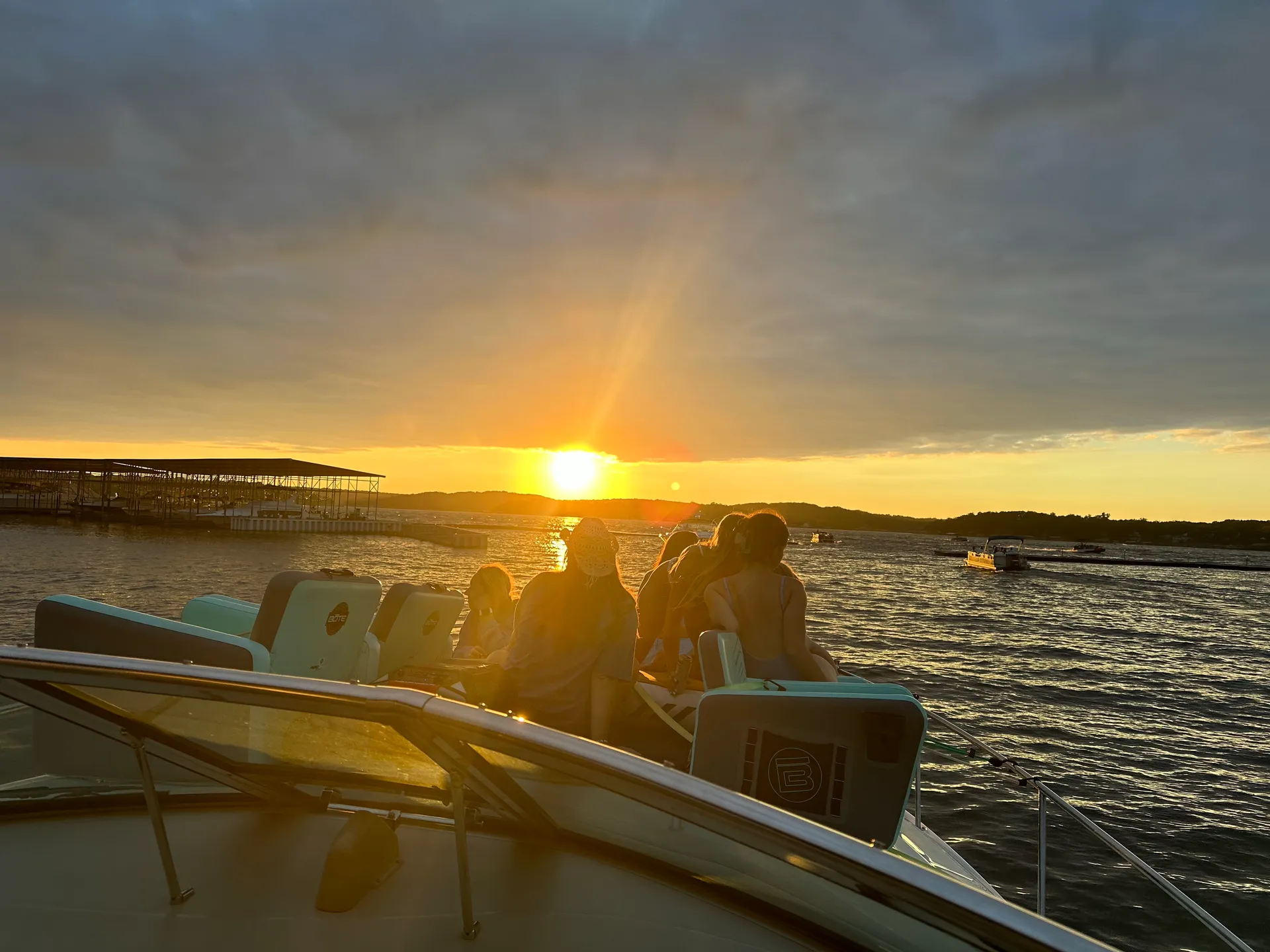 Explore the Lake of the Ozarks on this stunning Sea Ray!