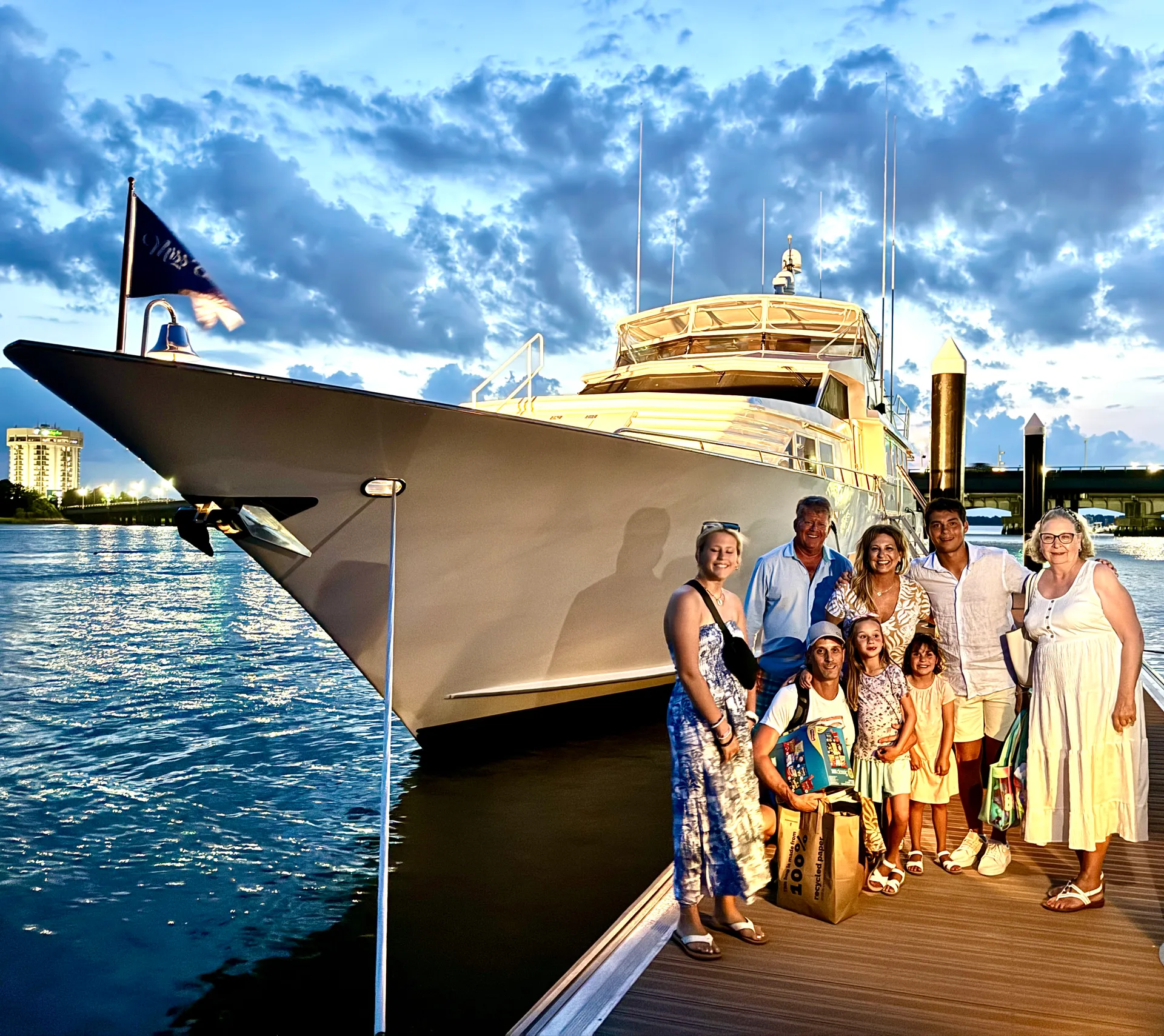Luxury Motor Yacht Charter in Charleston