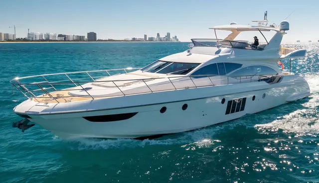 Rent a Azimut motor yacht in Miami Beach, FL near me