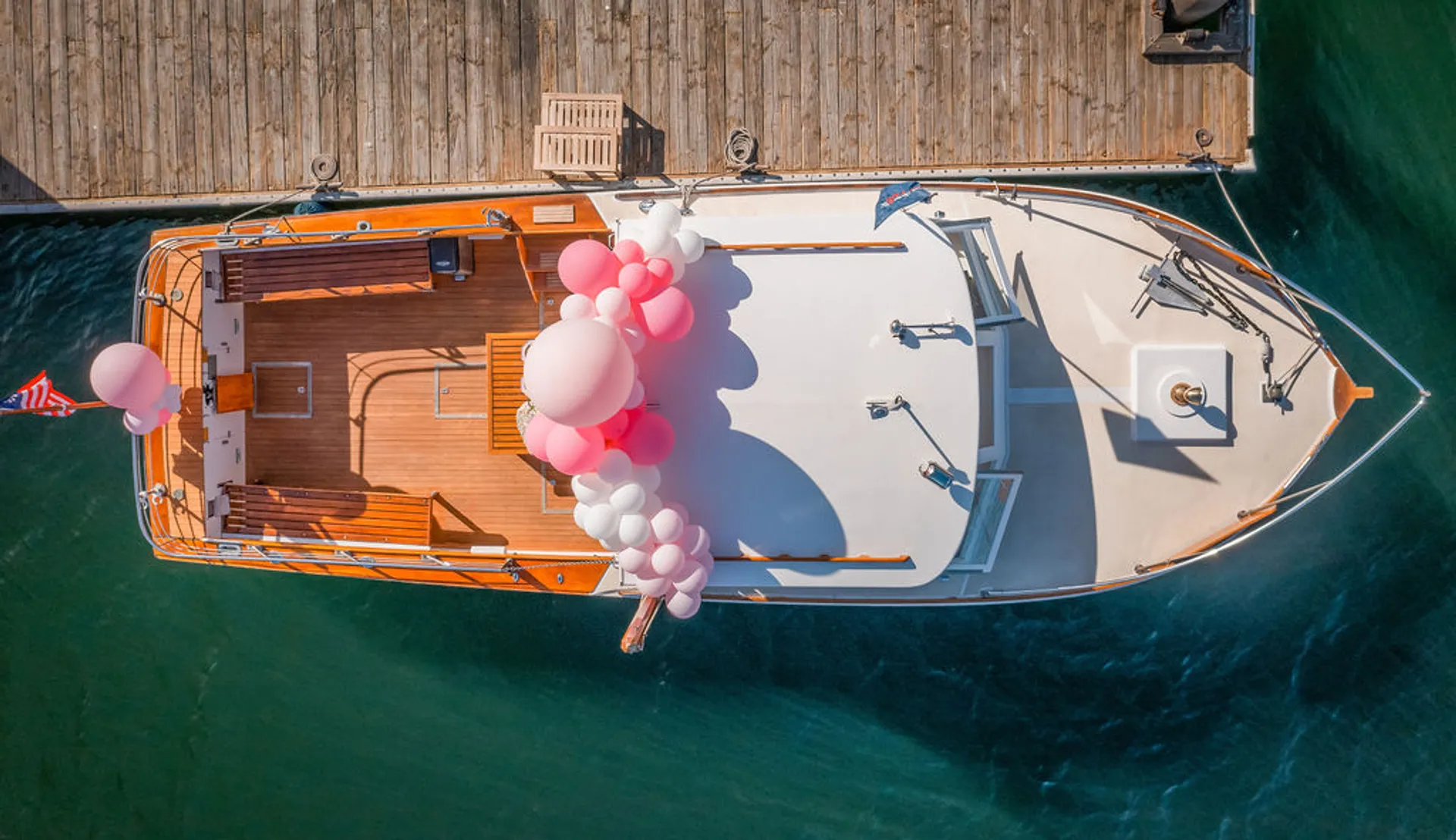 12 Passenger Classic Wood Boat in Huntington Beach, California