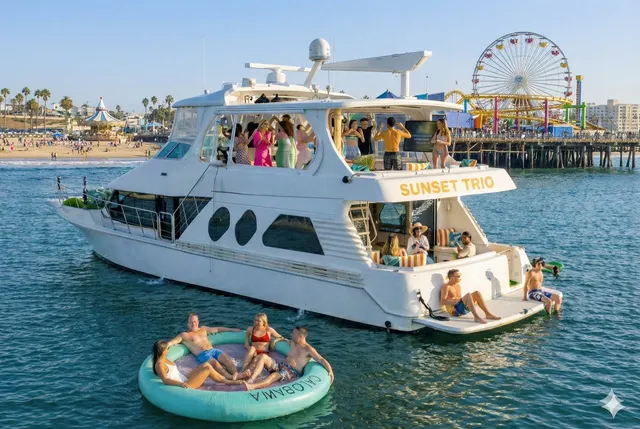 Rent a BLUEWATER YACHTS motor yacht in Marina del Rey, CA near me