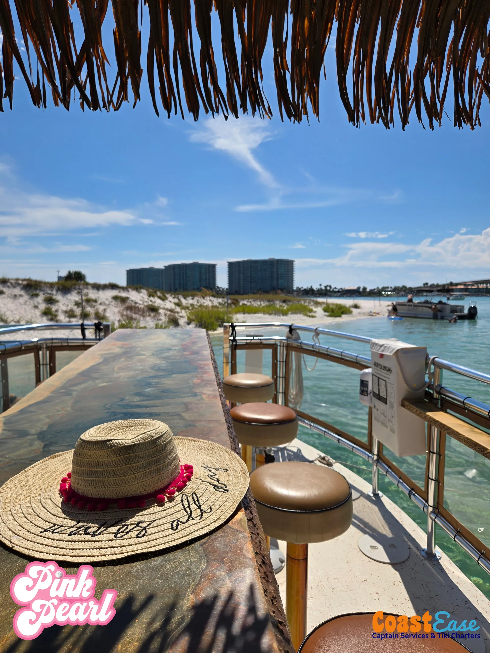 18 Passenger Tiki Boat with Captain