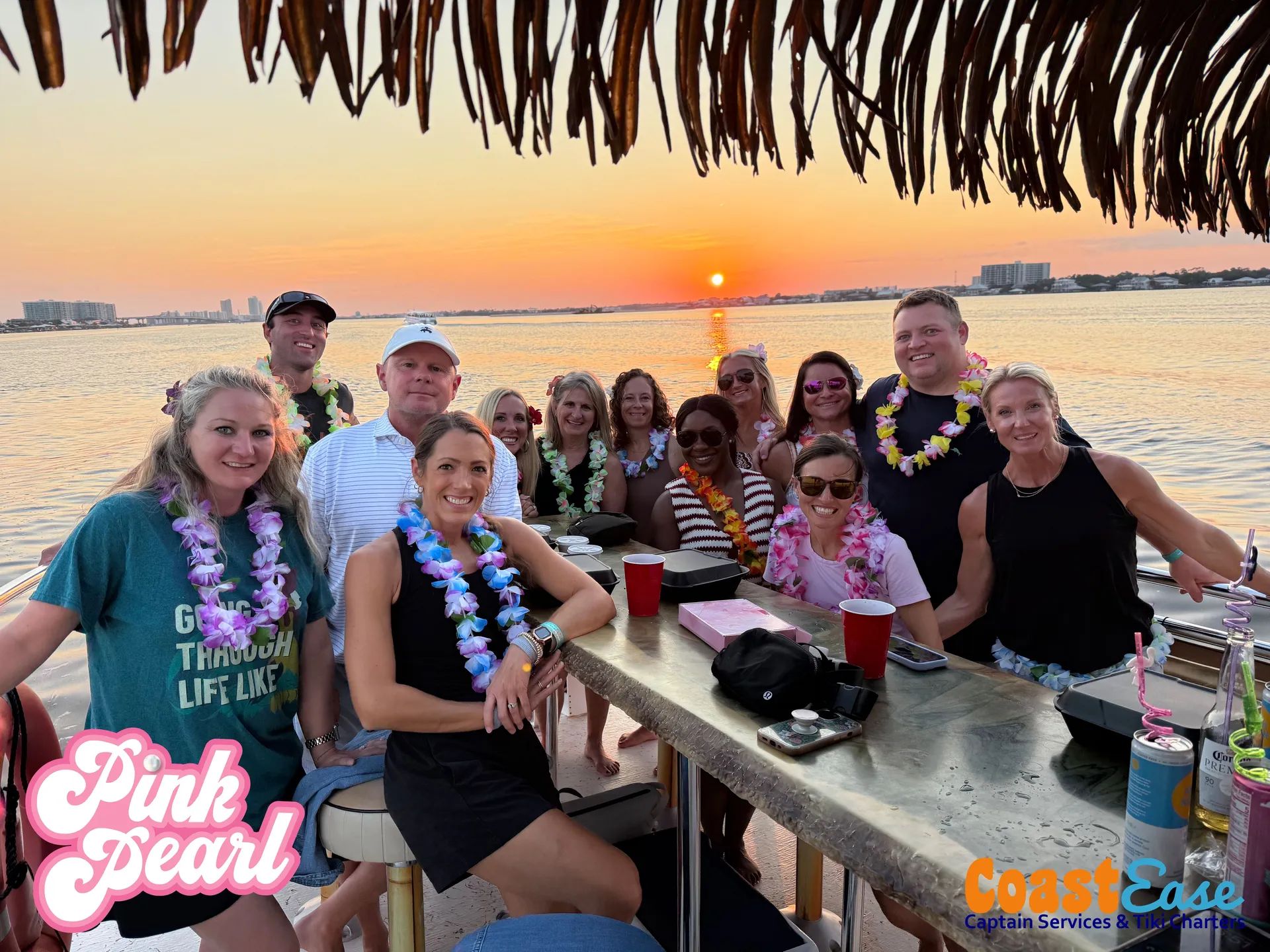 18 Passenger Tiki Boat with Captain