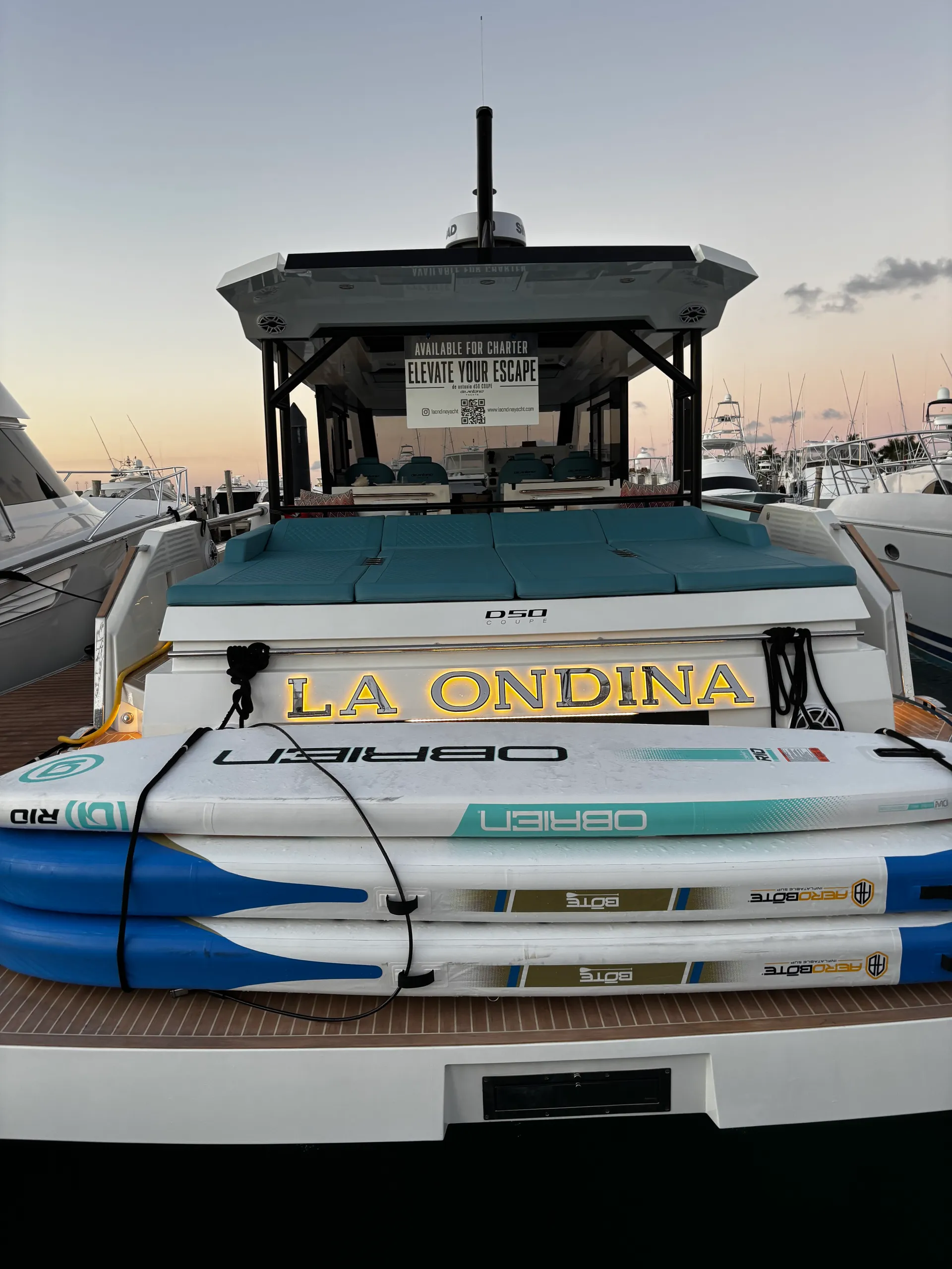 La Ondina Yacht - Party Day Perfected - Up to 13 Guests 