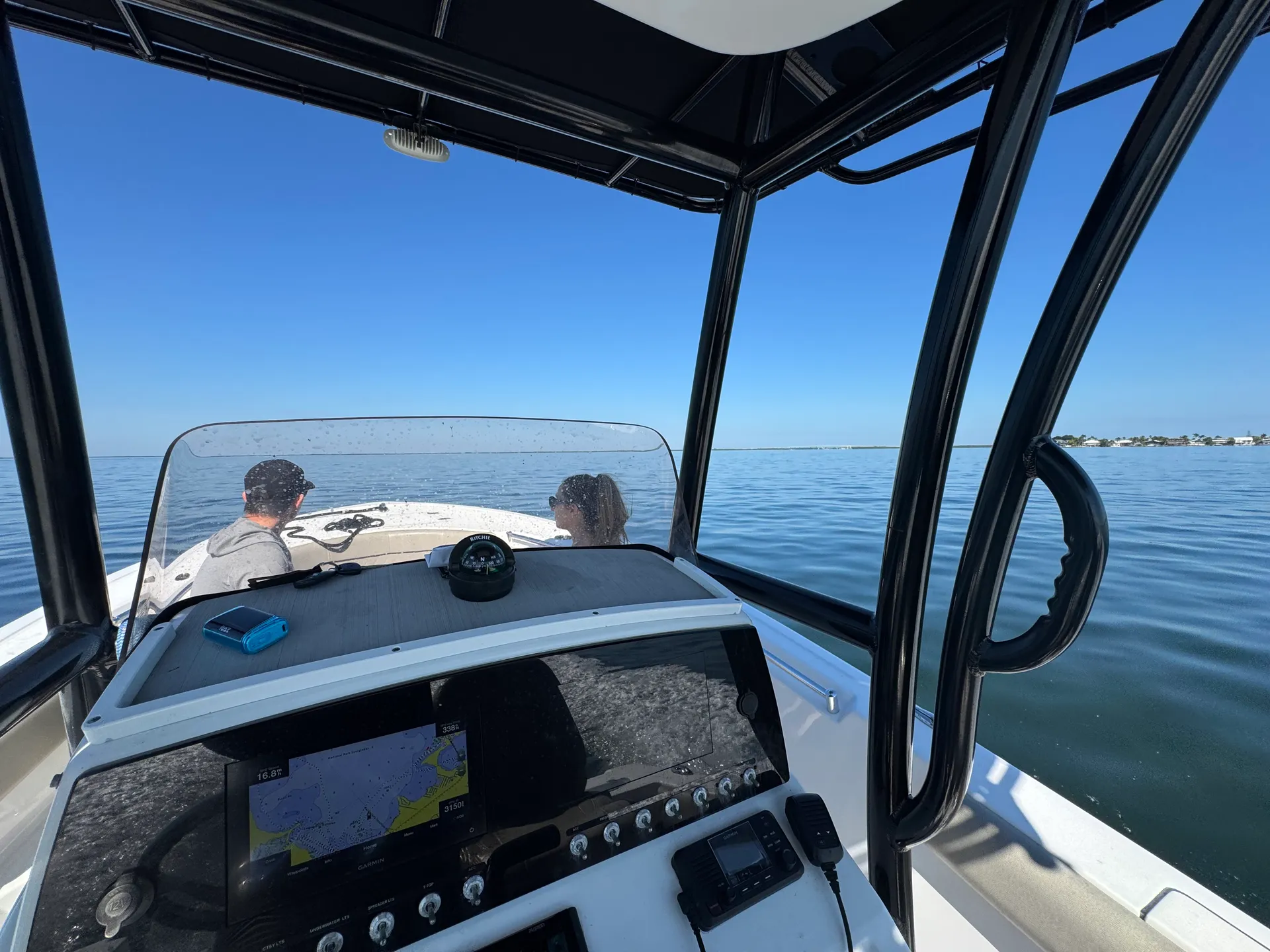 2022 Sportsman with 150 Yamaha with T top and Garmin navigation