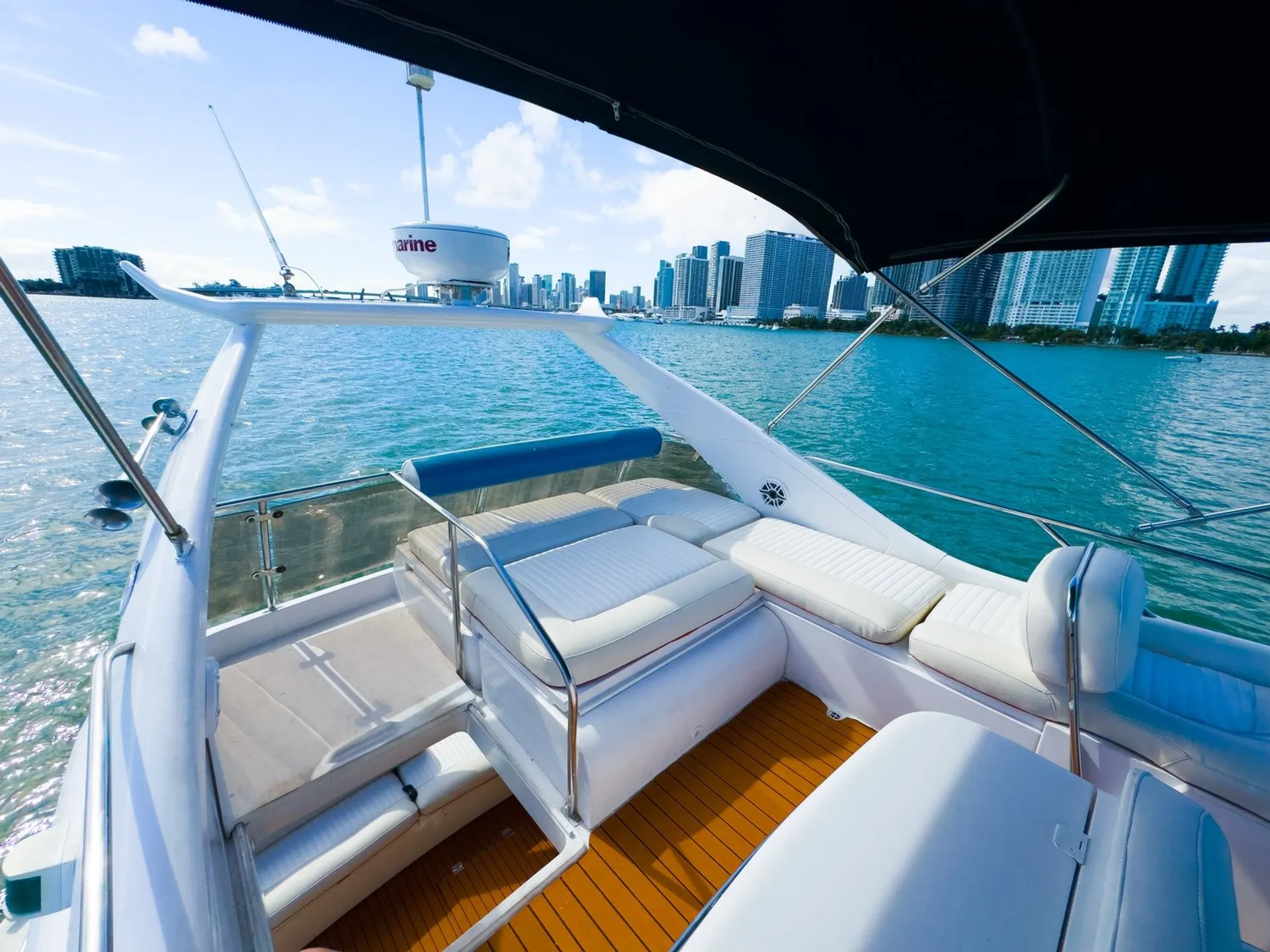 Enjoy Miami In 50FT SUNSEEKER MANHATTAN!