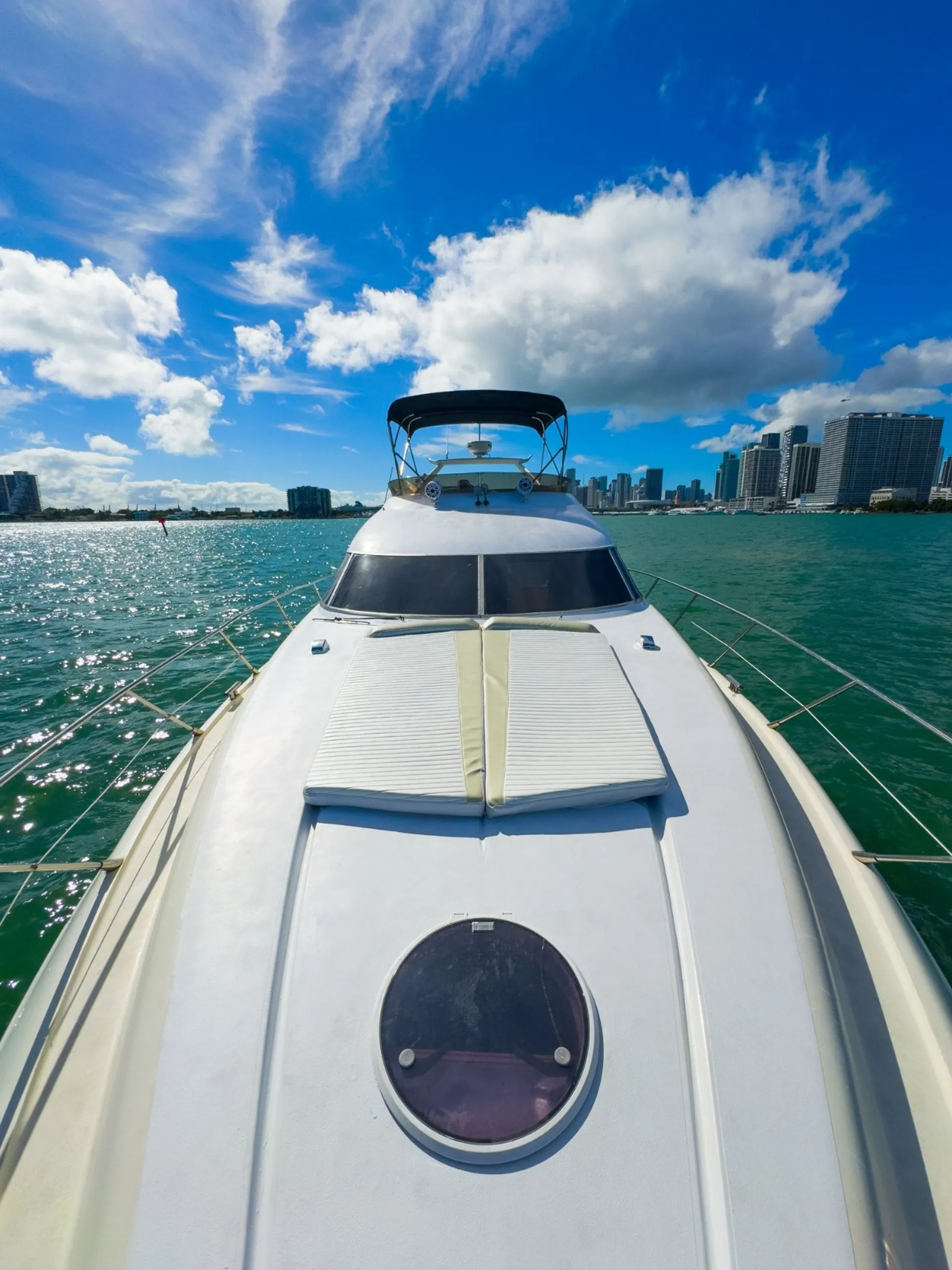 Enjoy Miami In 50FT SUNSEEKER MANHATTAN!