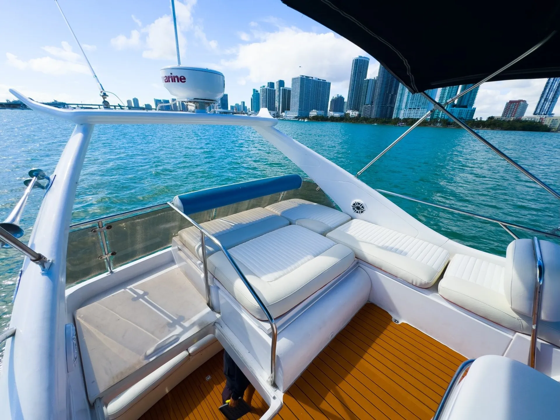 Enjoy Miami In 50FT SUNSEEKER MANHATTAN!